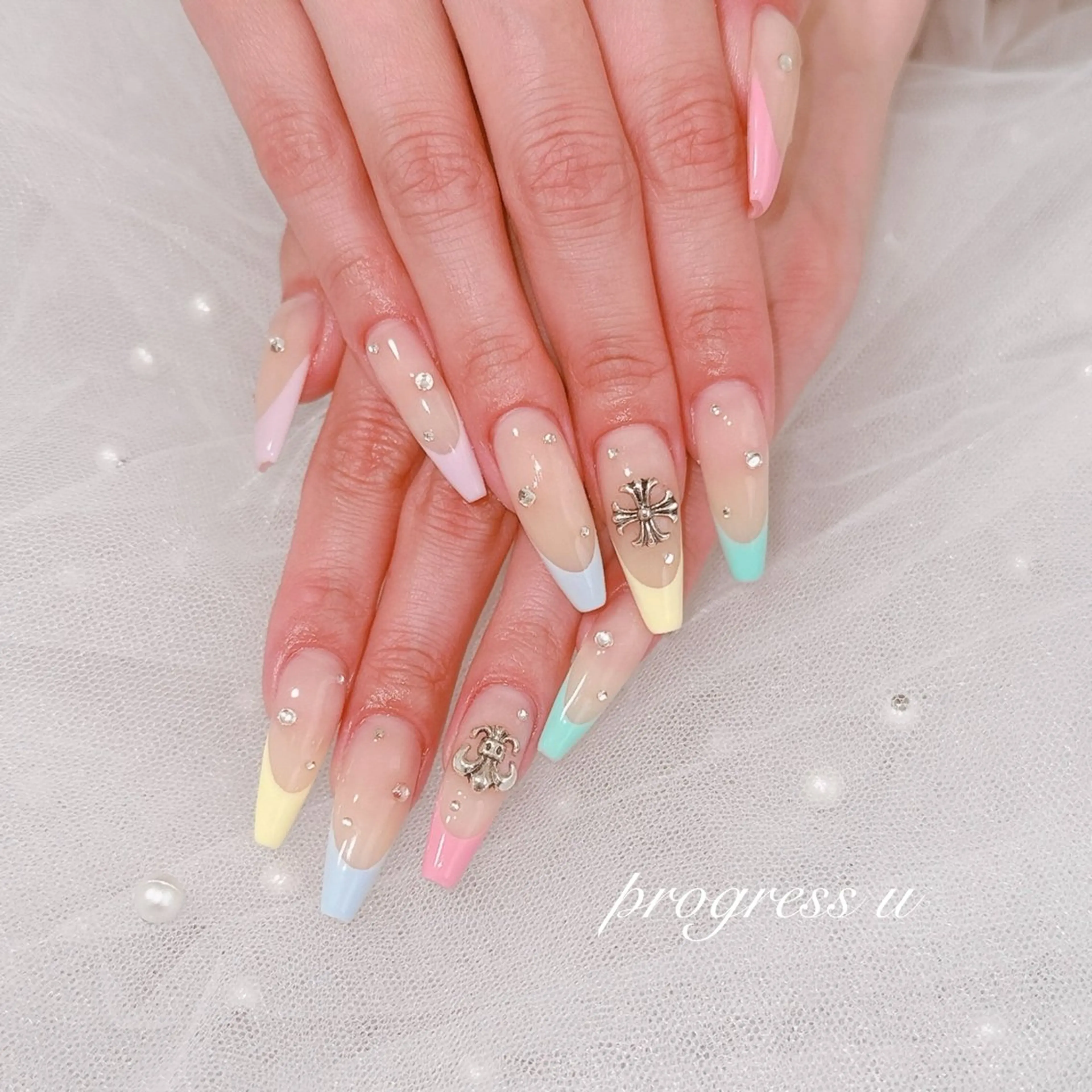 ネイル ハンドネイル progress uのネイルデザイン