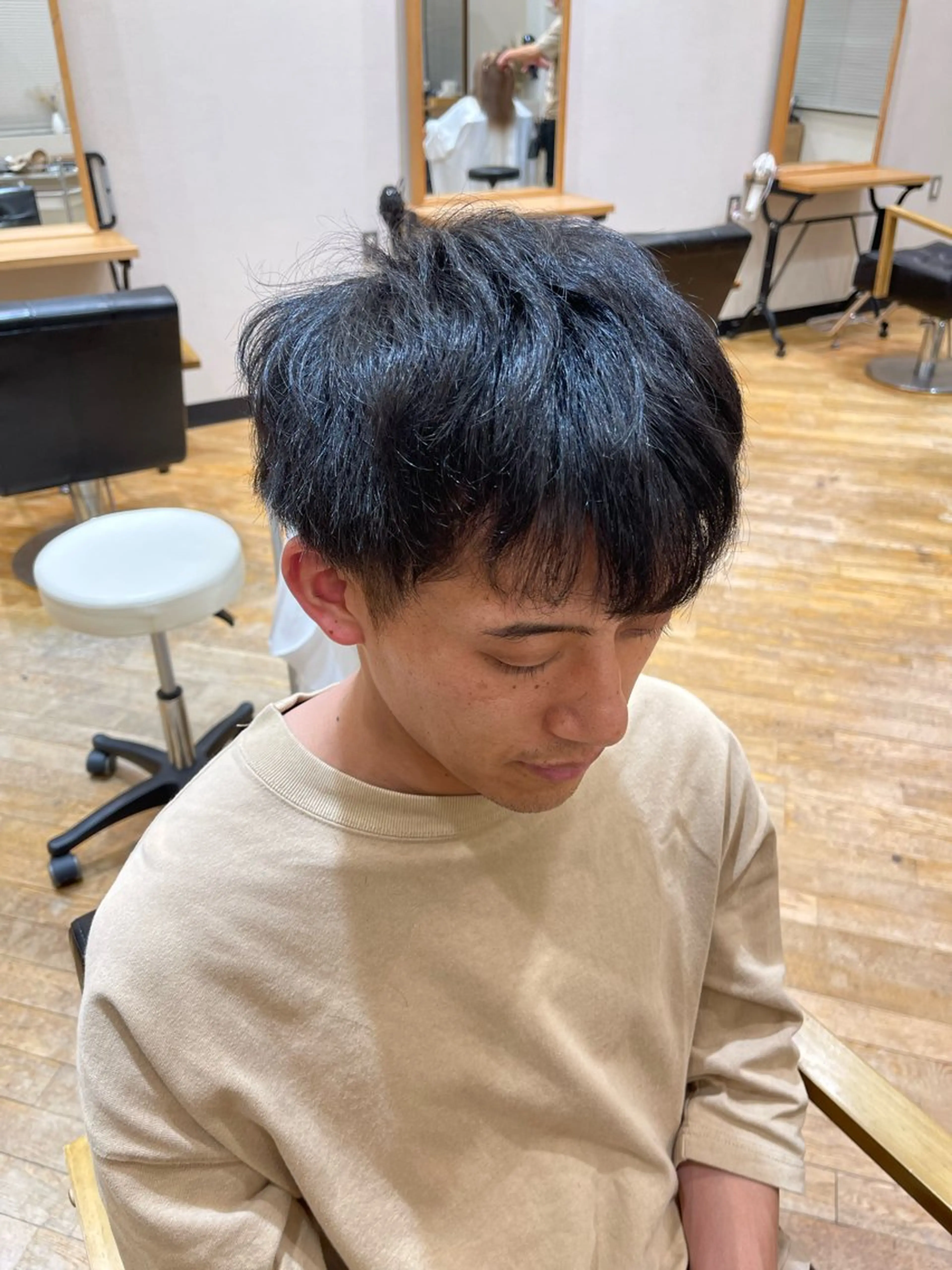 ショート メンズ 刈り上げ カット 佐藤 海璃のヘアスタイル