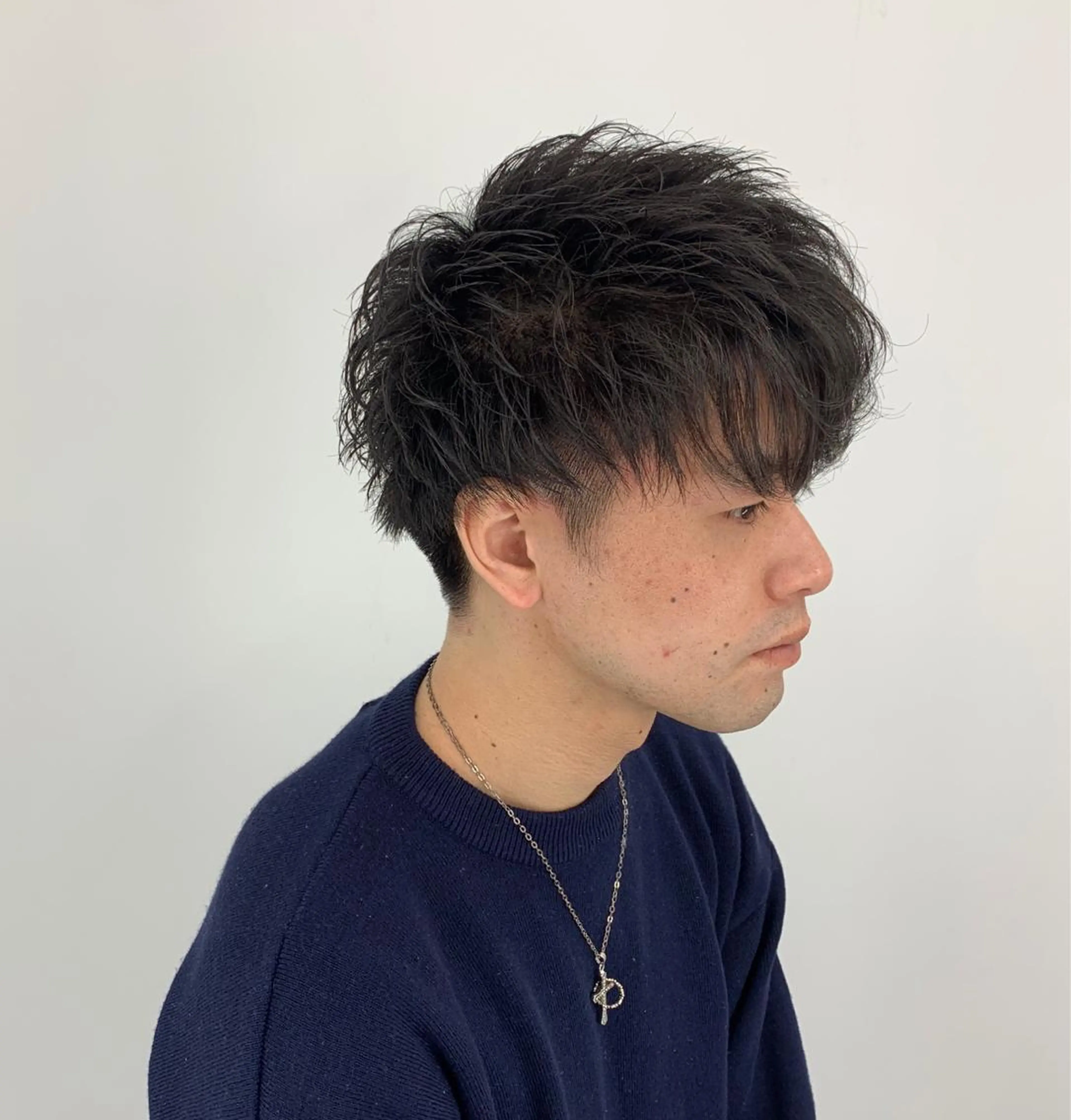 パーマ メンズ カット パーマ 柏メンズカットパーマ NO.1タイチのヘアスタイル