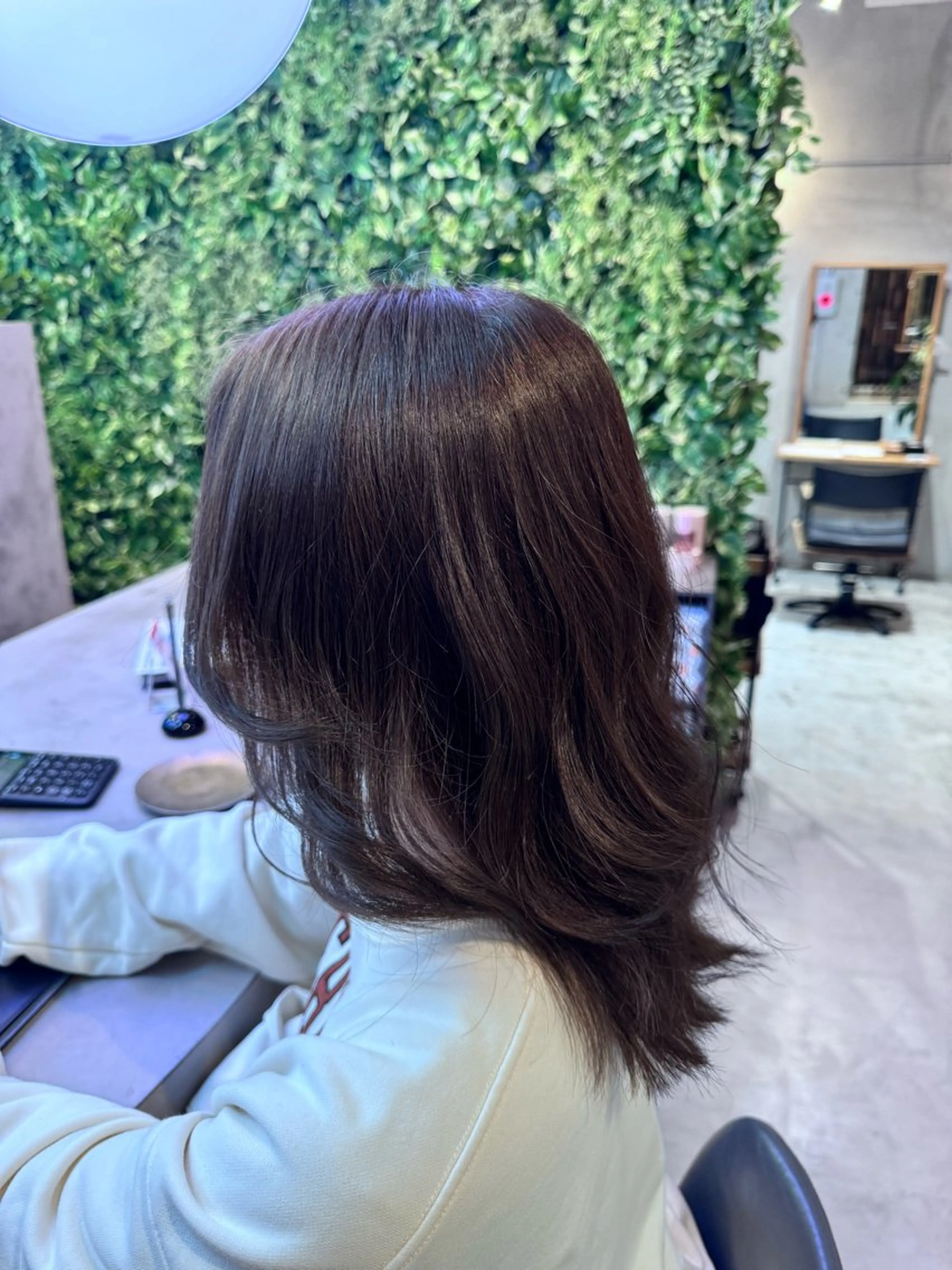 ミディアム チョコレートブラウン 透明感カラー/ 艶カラー/将生のヘアスタイル