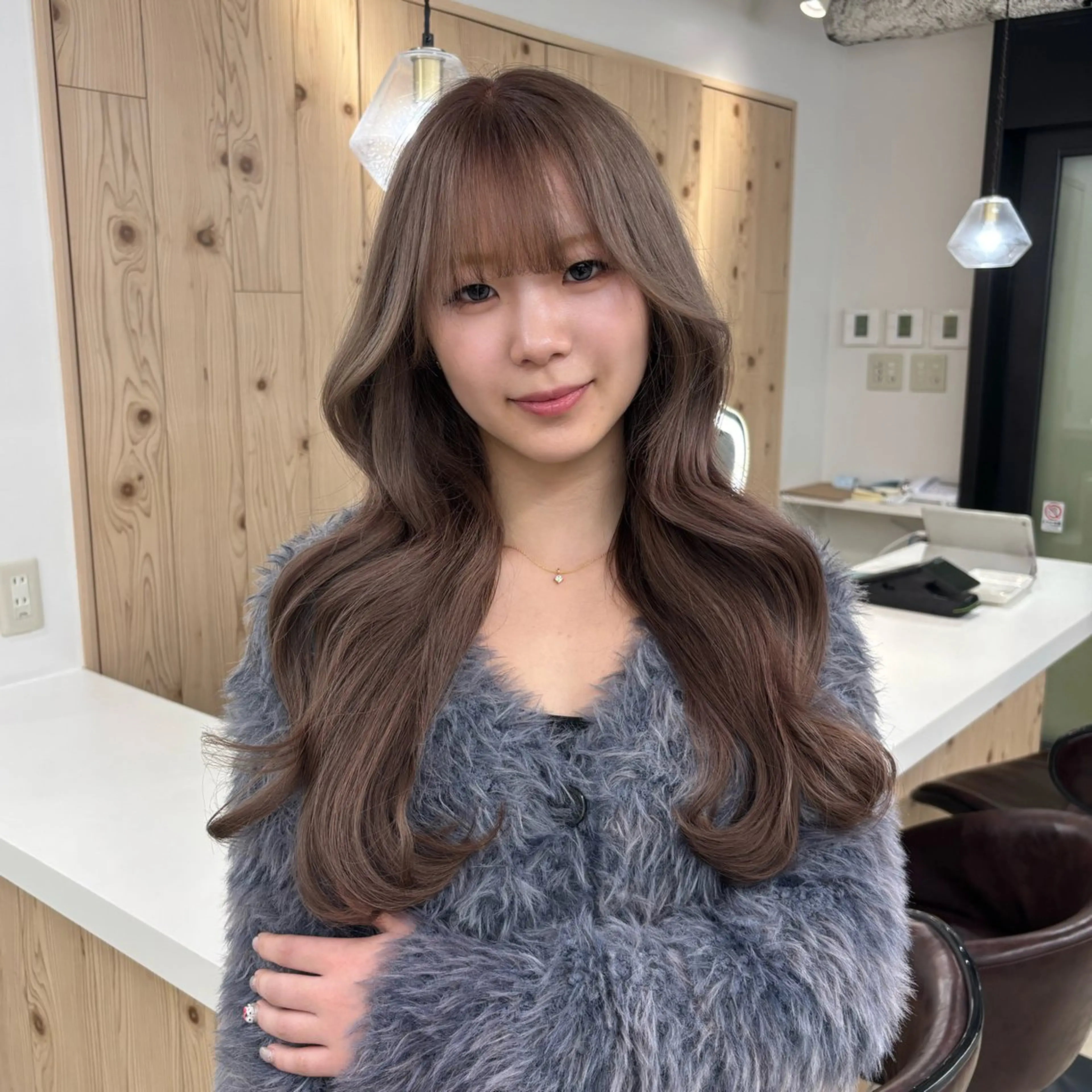 ロング カラー ヘアカラー 艶髪／韓国ヘア🎀 Kanon︎︎⁺.のヘアスタイル