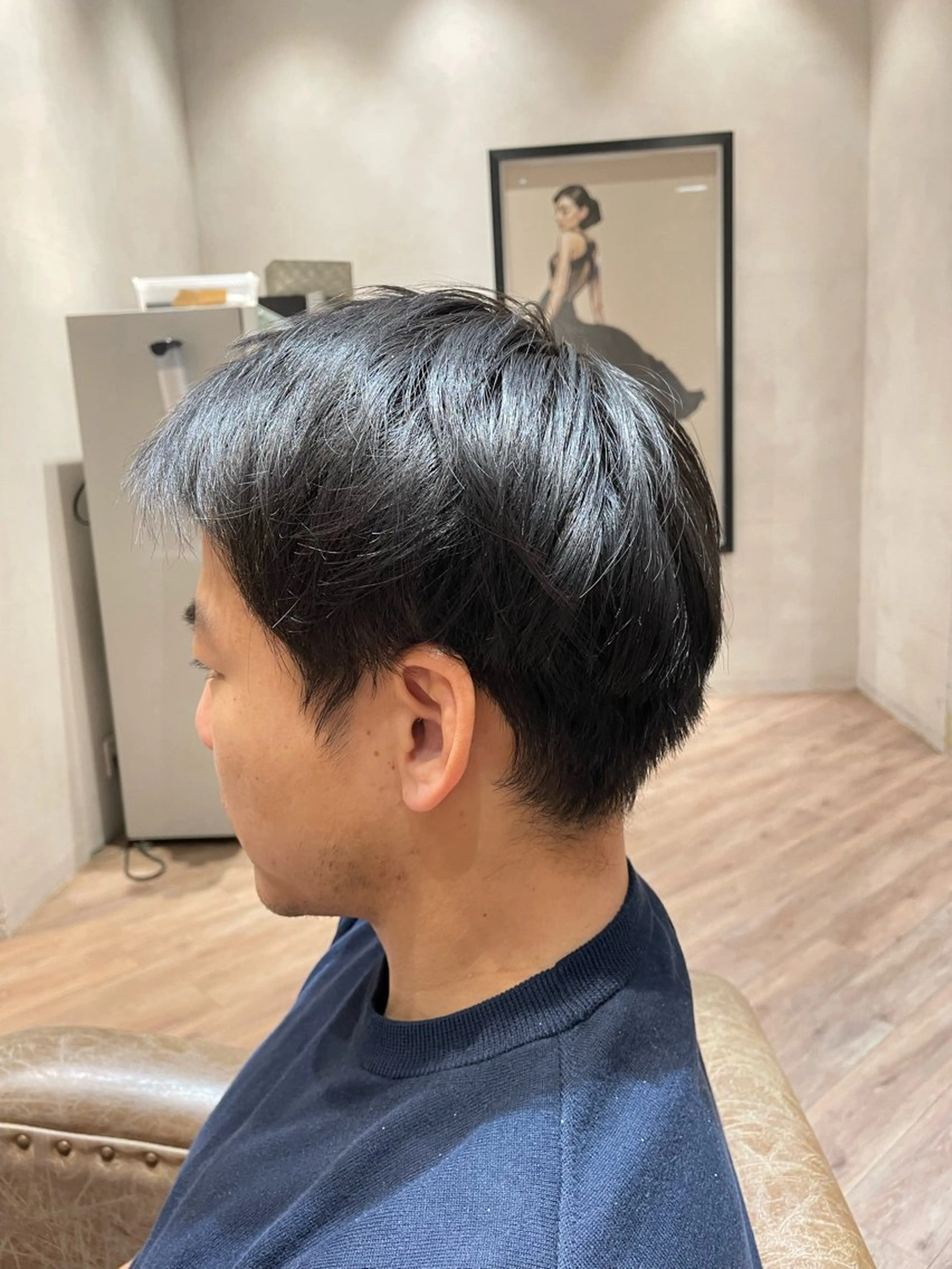 メンズ シモカワ マシロのヘアスタイル