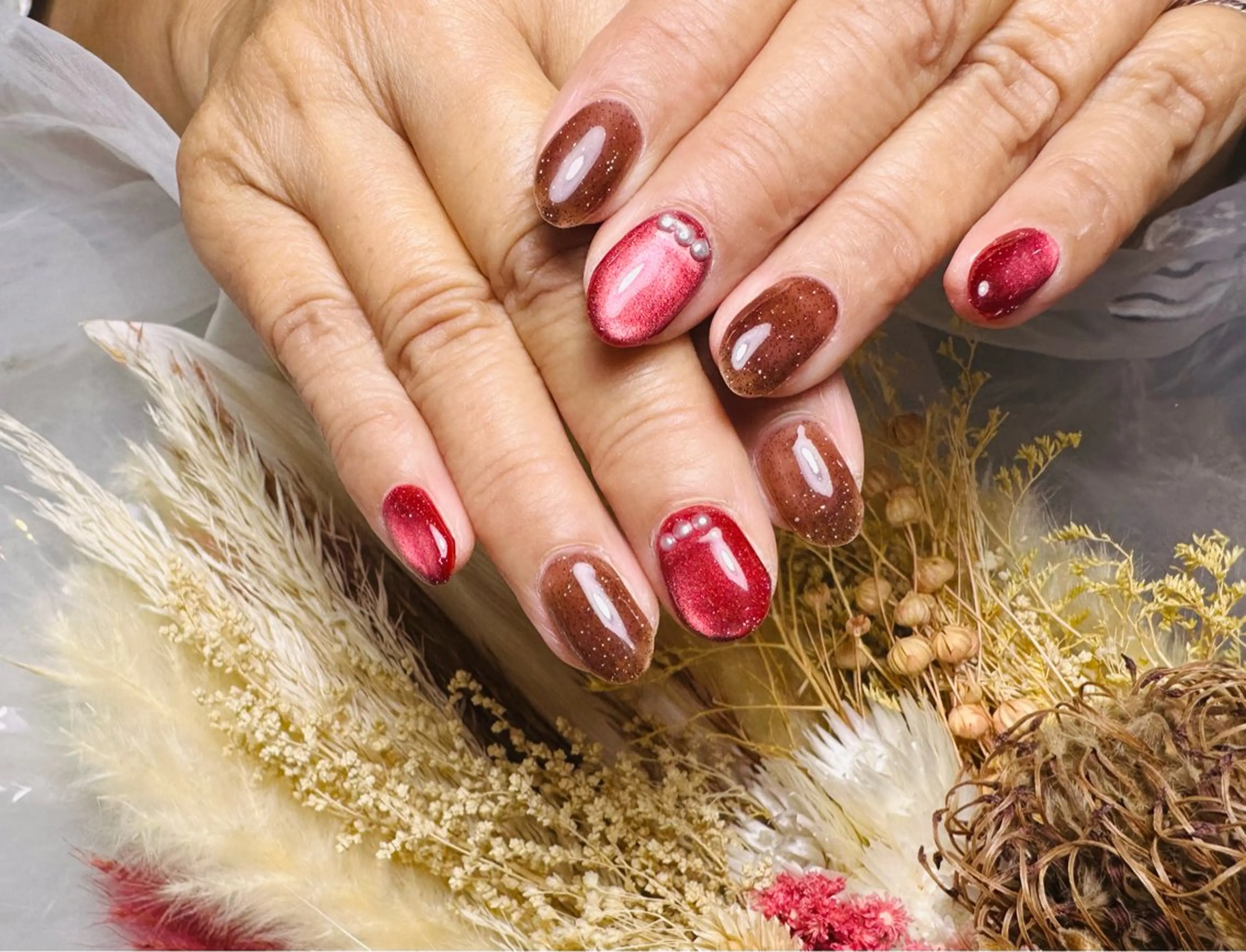 ネイル ワンカラーネイル 小林 麻里のネイルデザイン