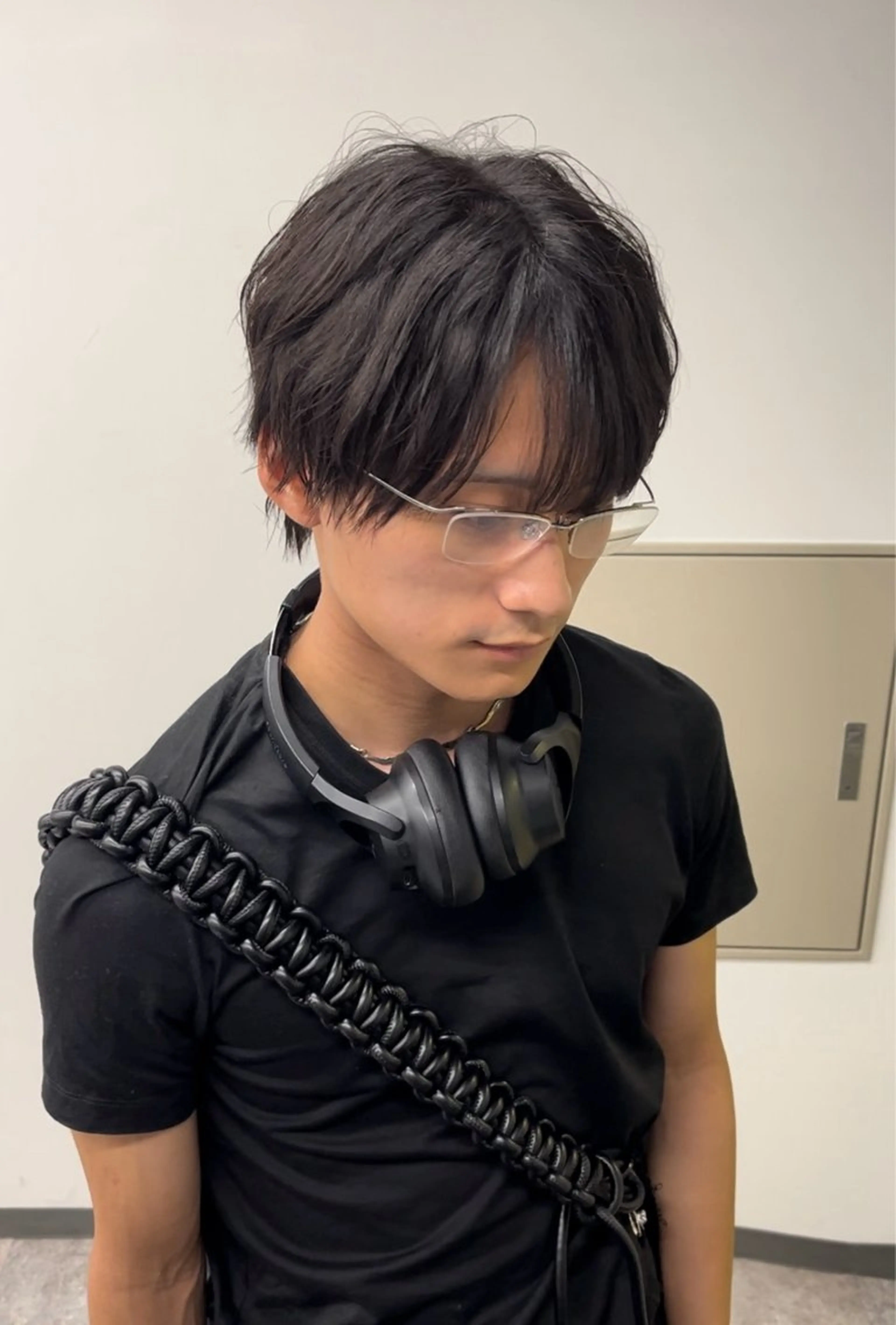 ミディアム メンズ HONOKA💜女子 ウケメンズ特化心斎橋のヘアスタイル