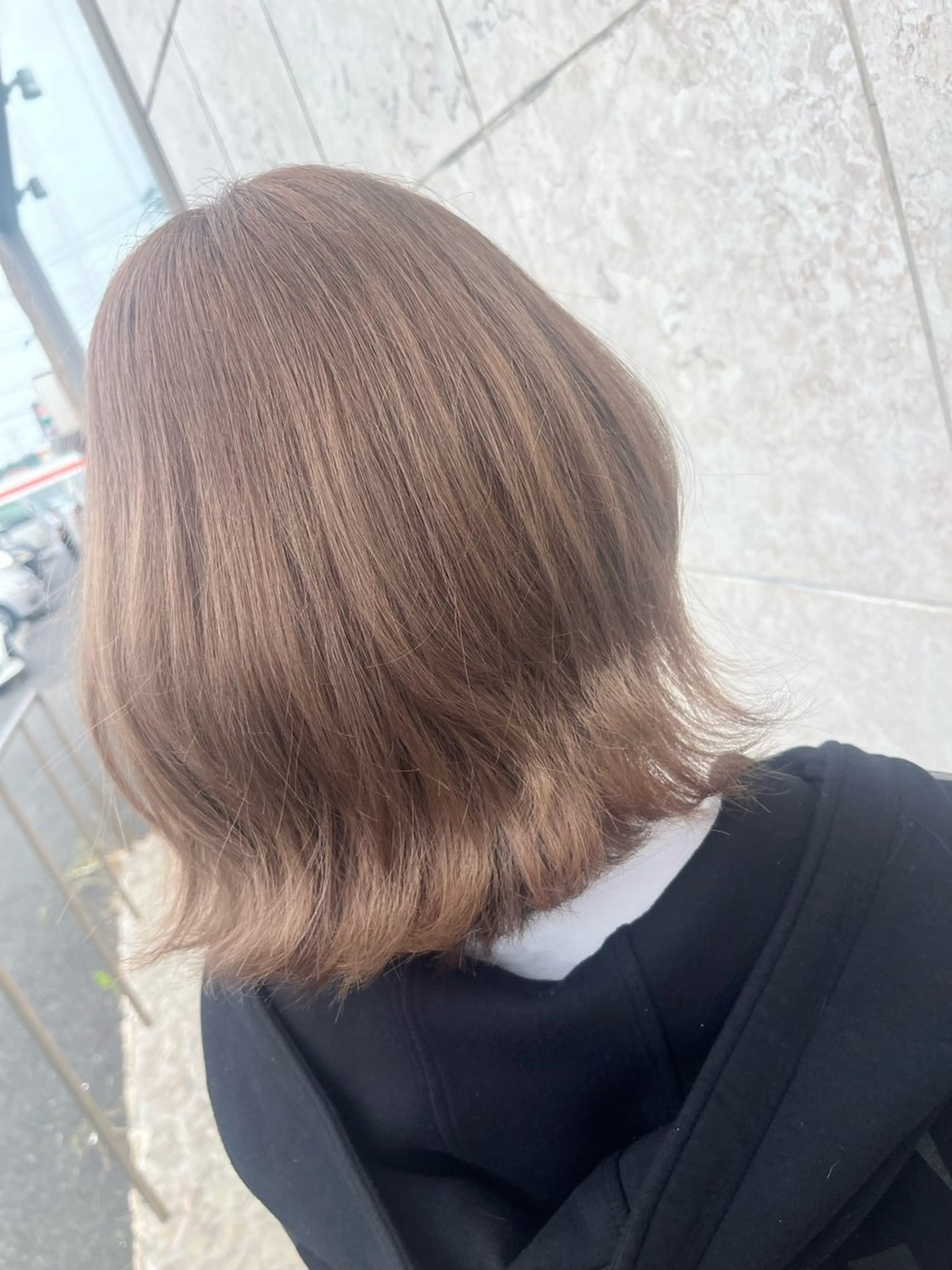 ミディアム はせがわ りえのヘアスタイル
