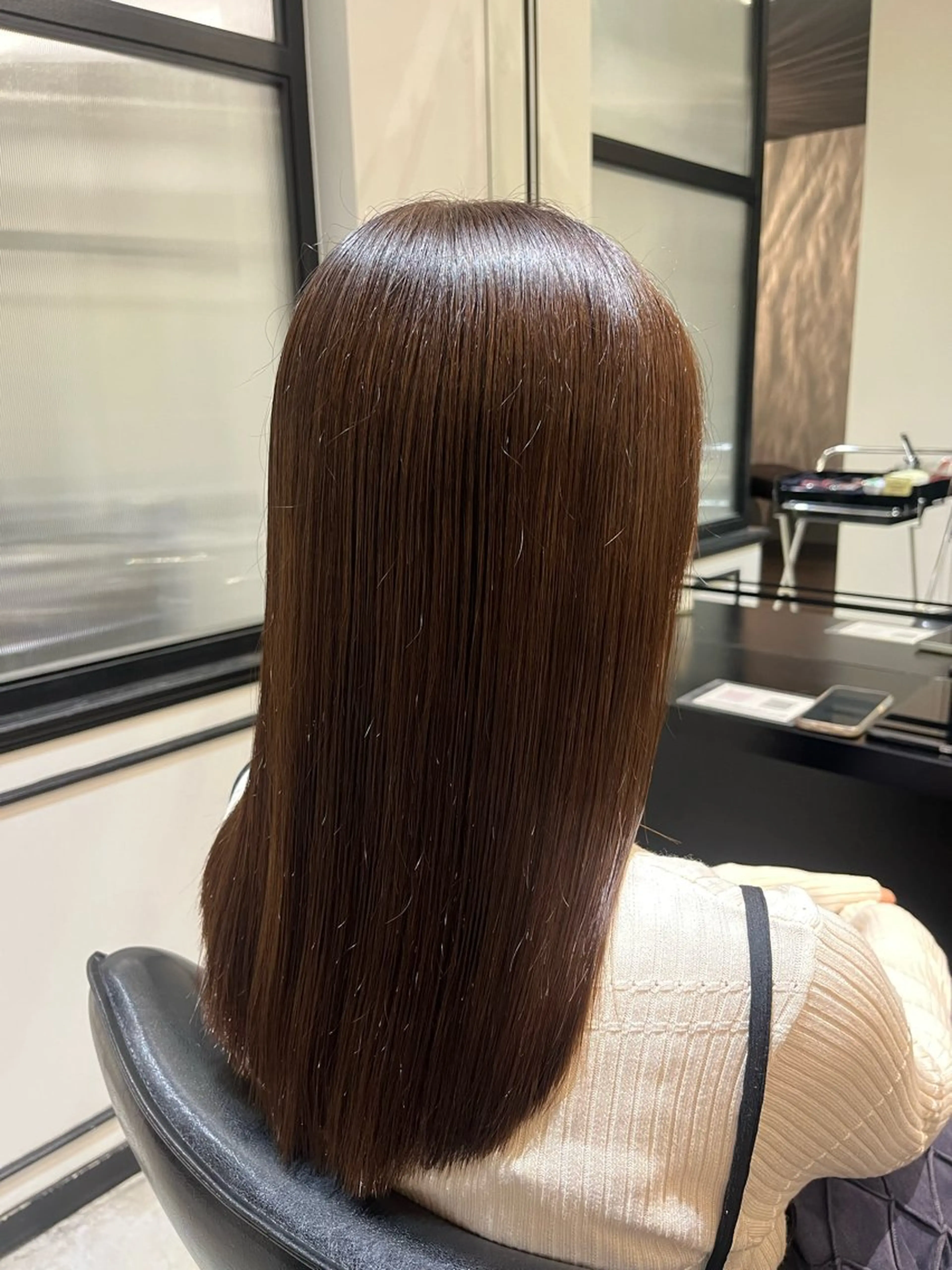 セミロング Cadre新小岩🫧 栗原葵のヘアスタイル