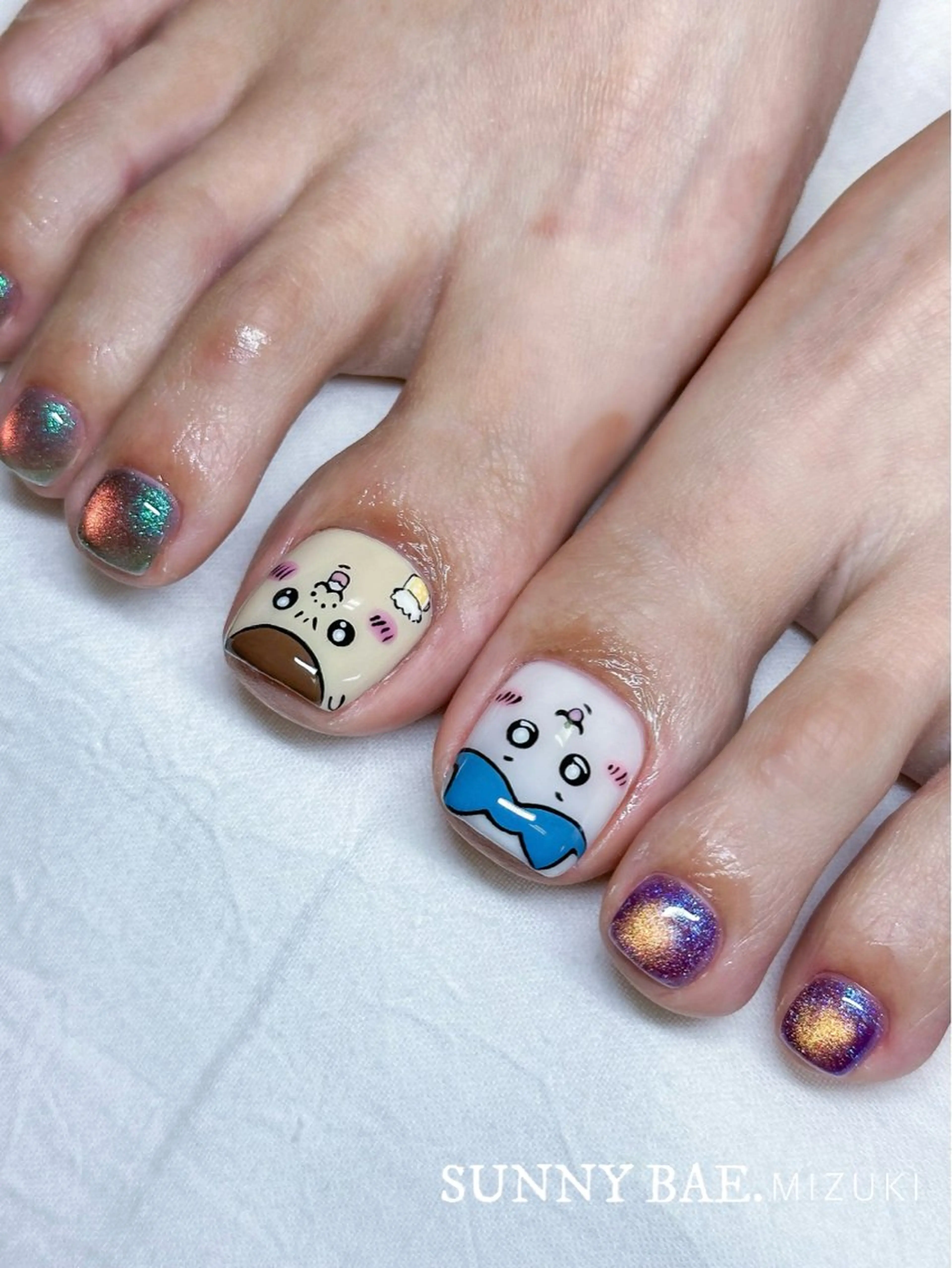 ネイル フットネイル 🕊 MIZUKIのネイルデザイン