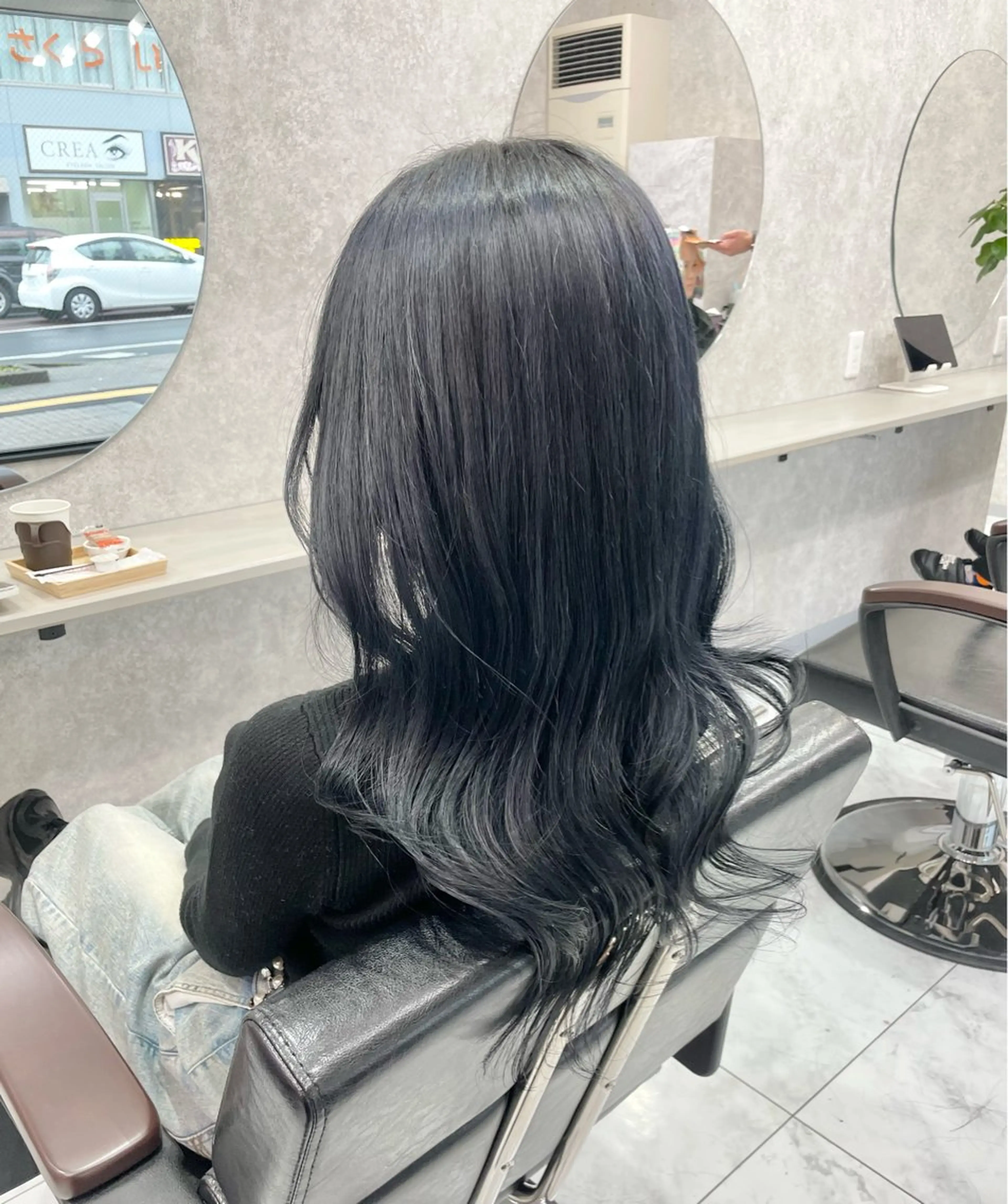 セミロング 🦋ハイトーン🦋 石山 希理🦋のヘアスタイル