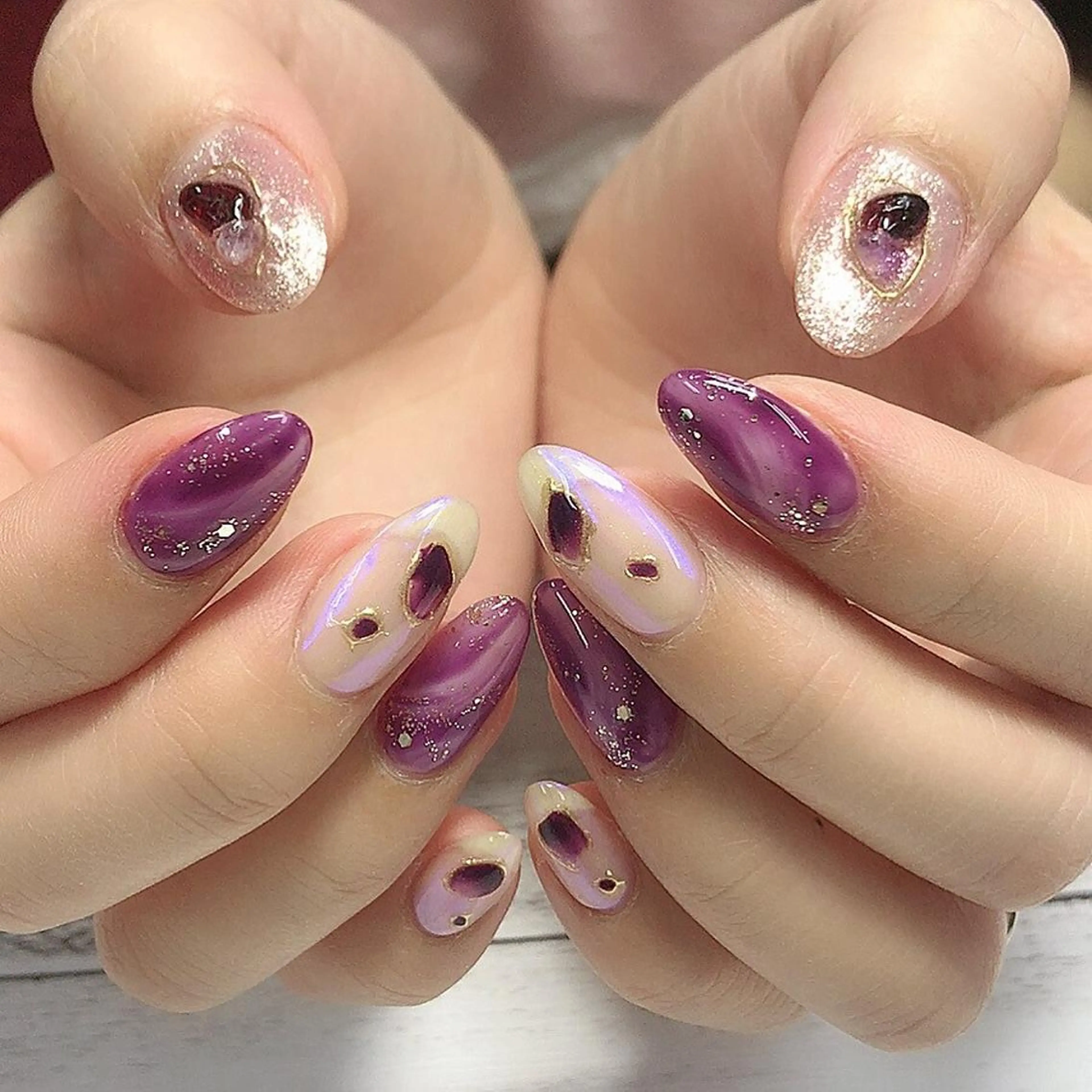 ネイル アートネイル 長さ出し ジェルネイル 持ち込み パラジェル ハンドネイル リラネイル ギョウのネイルデザイン