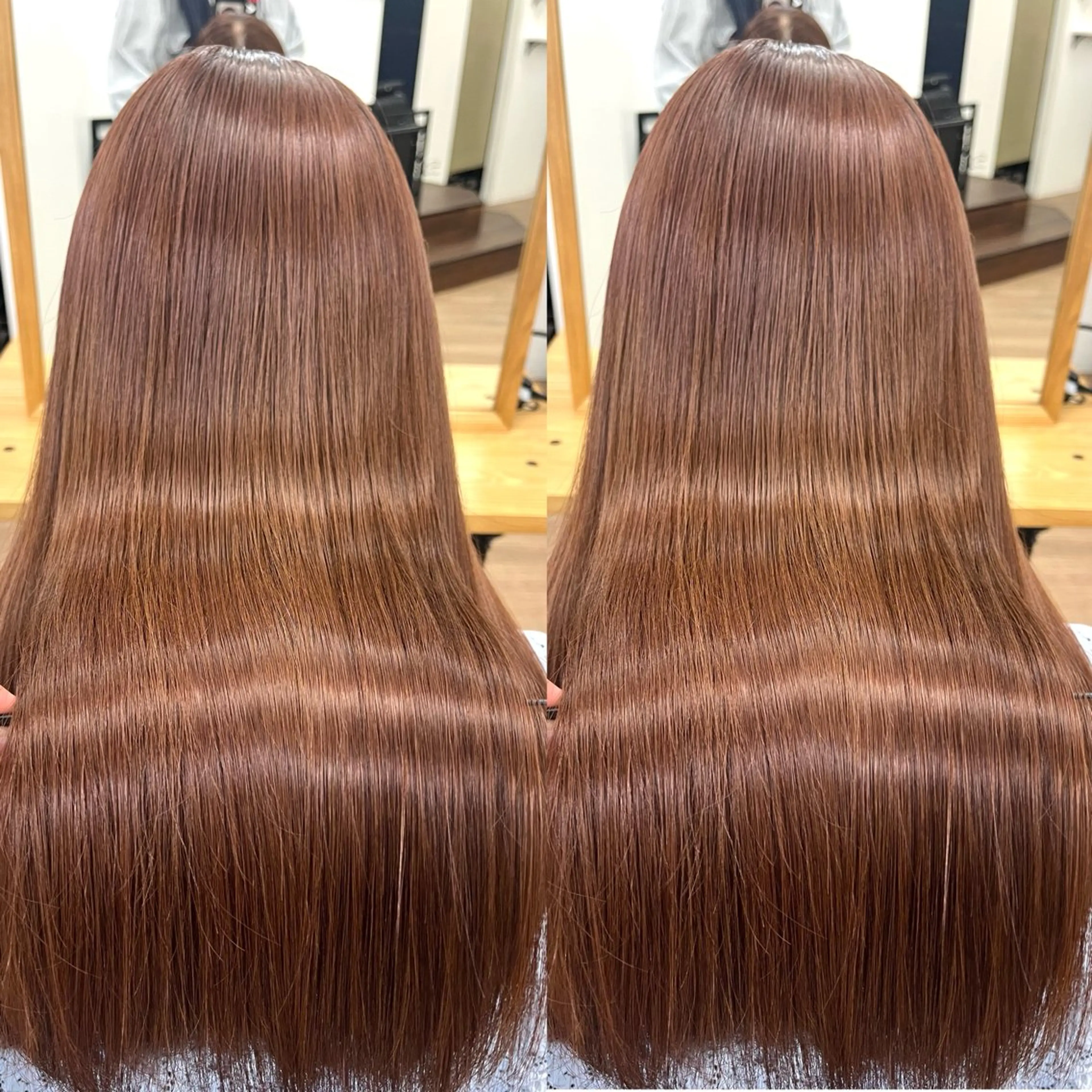 💫口コミでお得に💫　艶カラー＋髪質改善トリートメントの写真