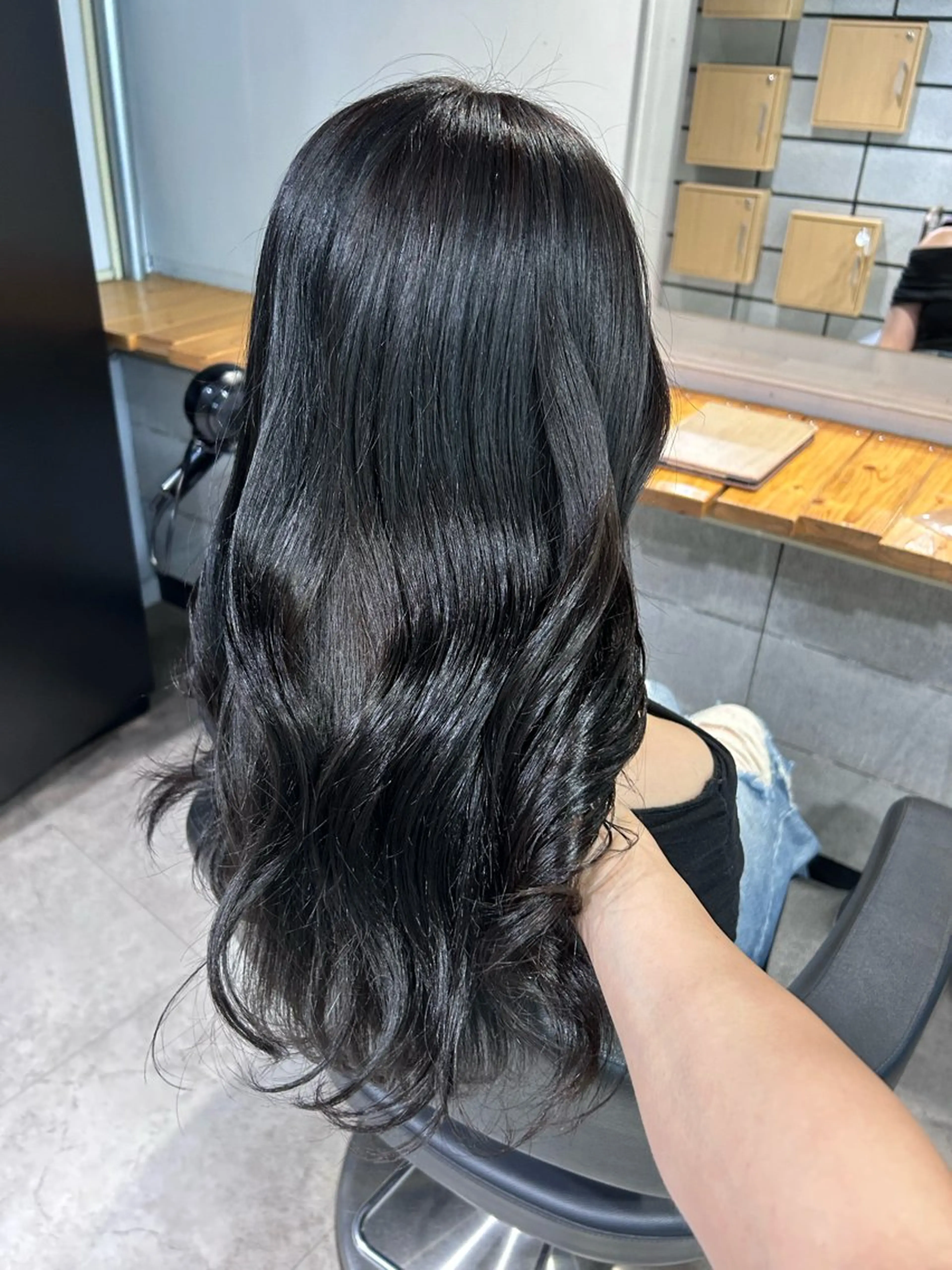 ロング カット ヘアカラー トリートメント ヘッドスパ レイヤーStyle 🩵菜々実のヘアスタイル