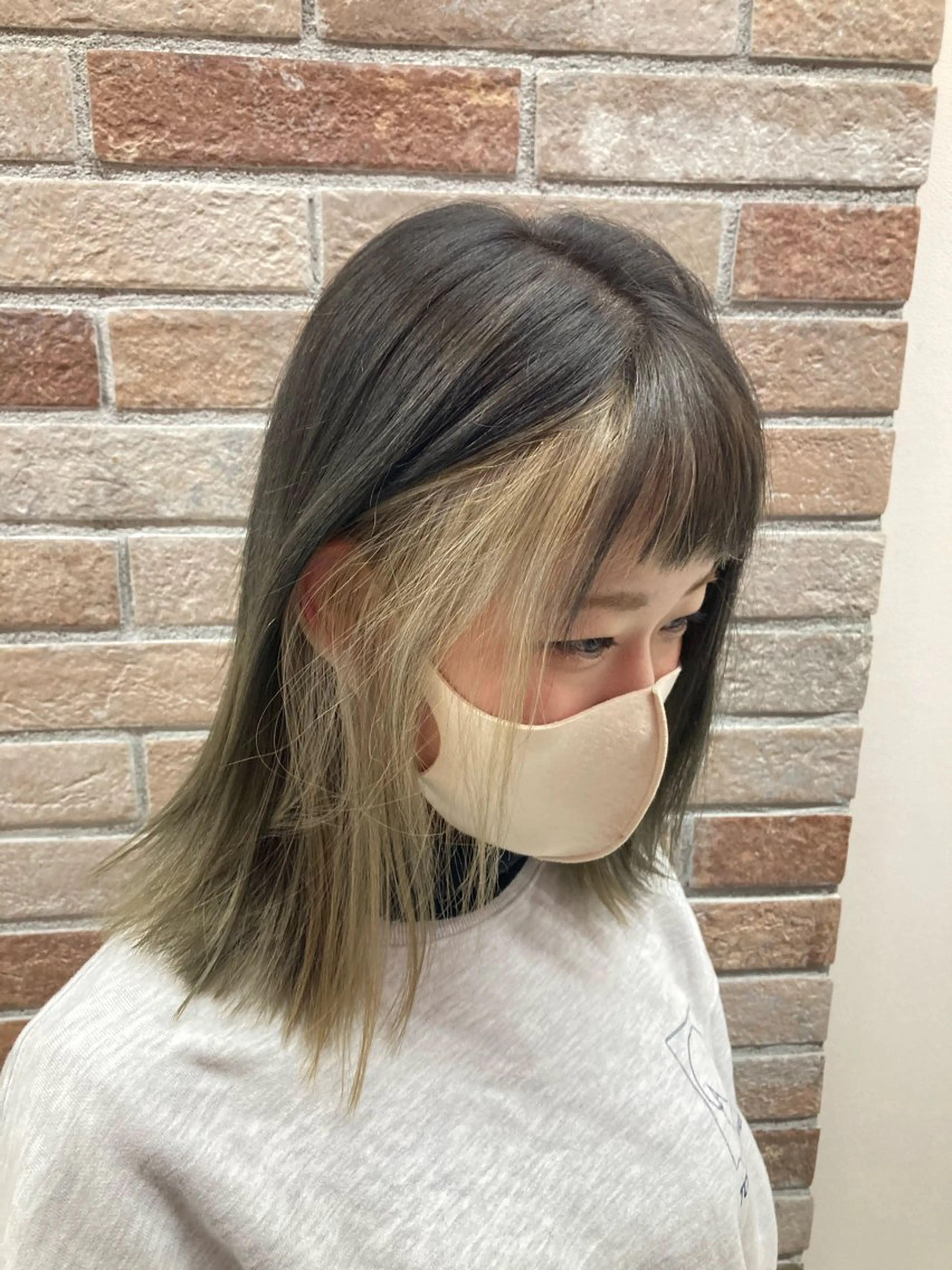 【ミニモ学割🌸】カット+インナーカラー+トリートメント¥8800※ロング料金なし⚠️施術時間120分〜⚠️の写真