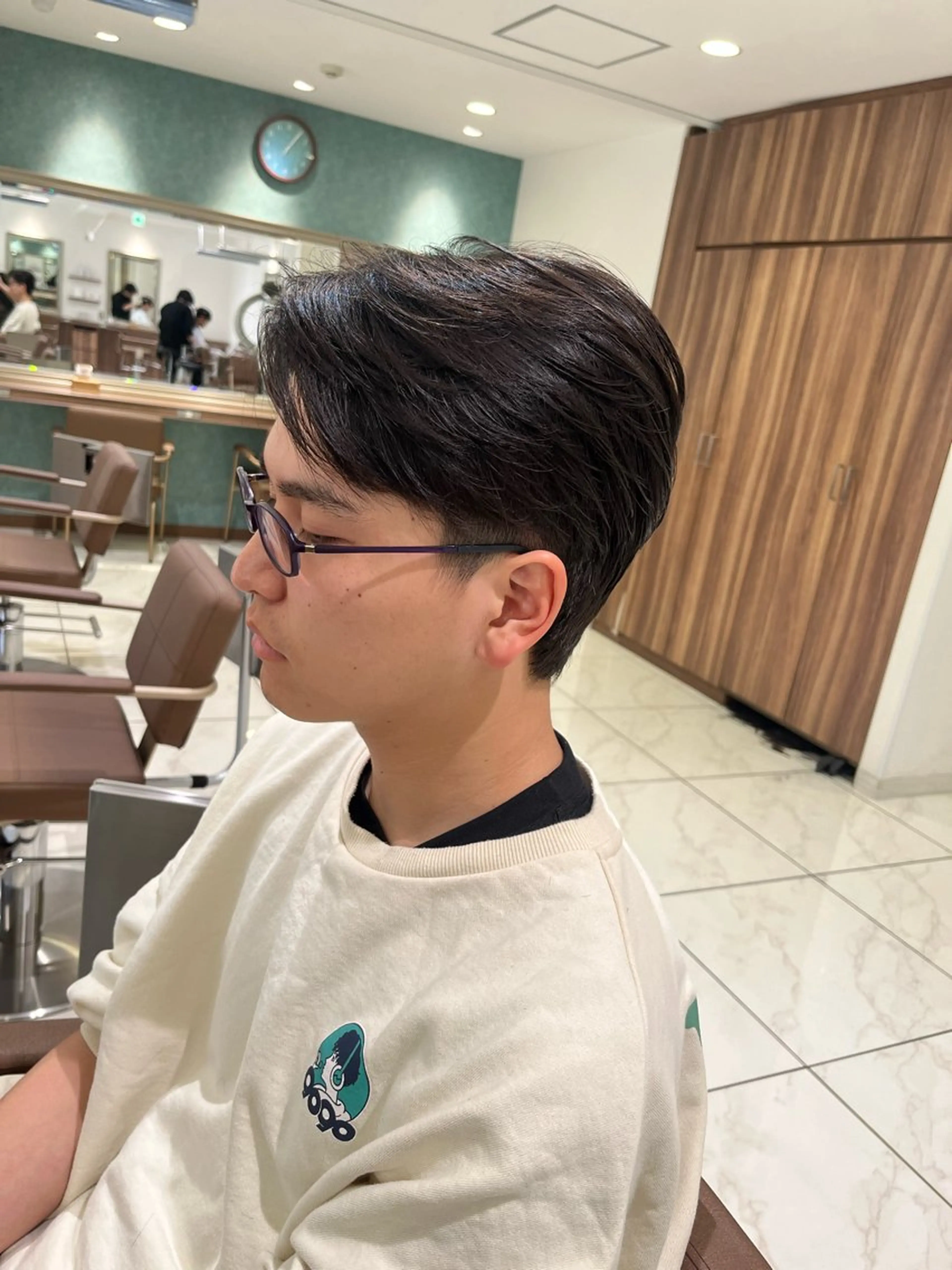 ショート パーマ メンズ カット パーマ 桜新町メンズ特化| ユウダイのヘアスタイル