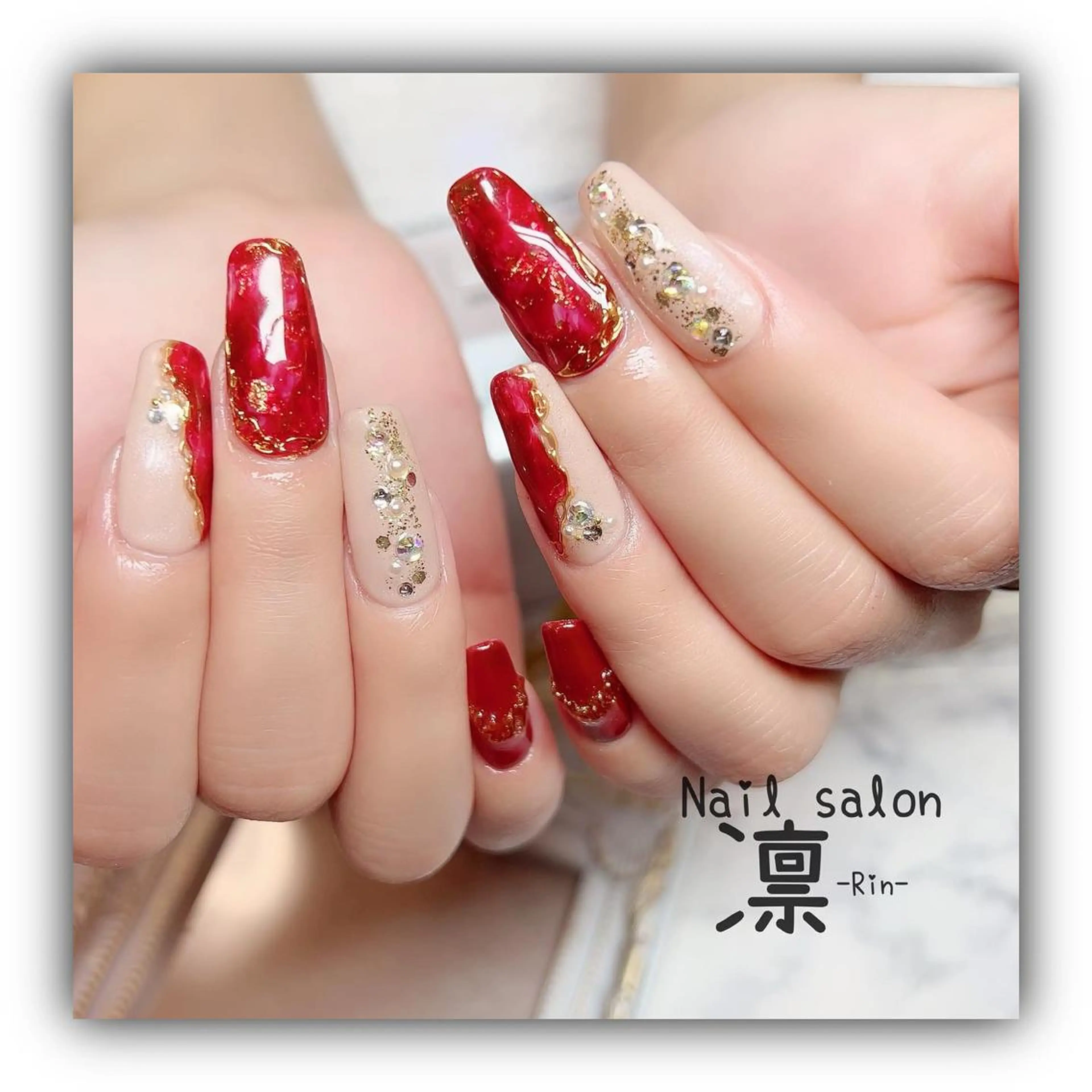 ネイル ジェルネイル private salon凛のネイルデザイン