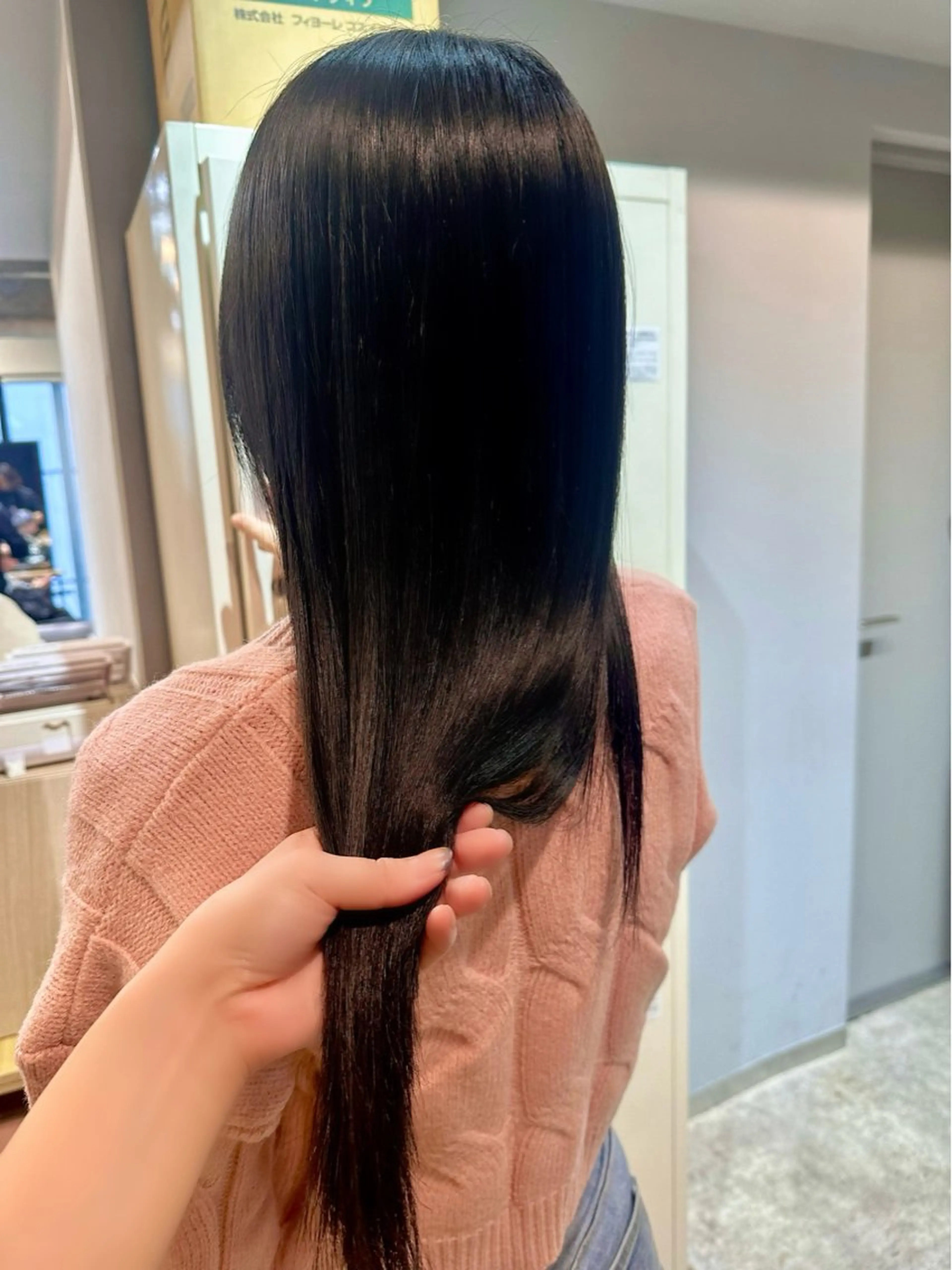 ロング 縮毛矯正 縮毛矯正+モテカラー 🎀✨MIHOのヘアスタイル