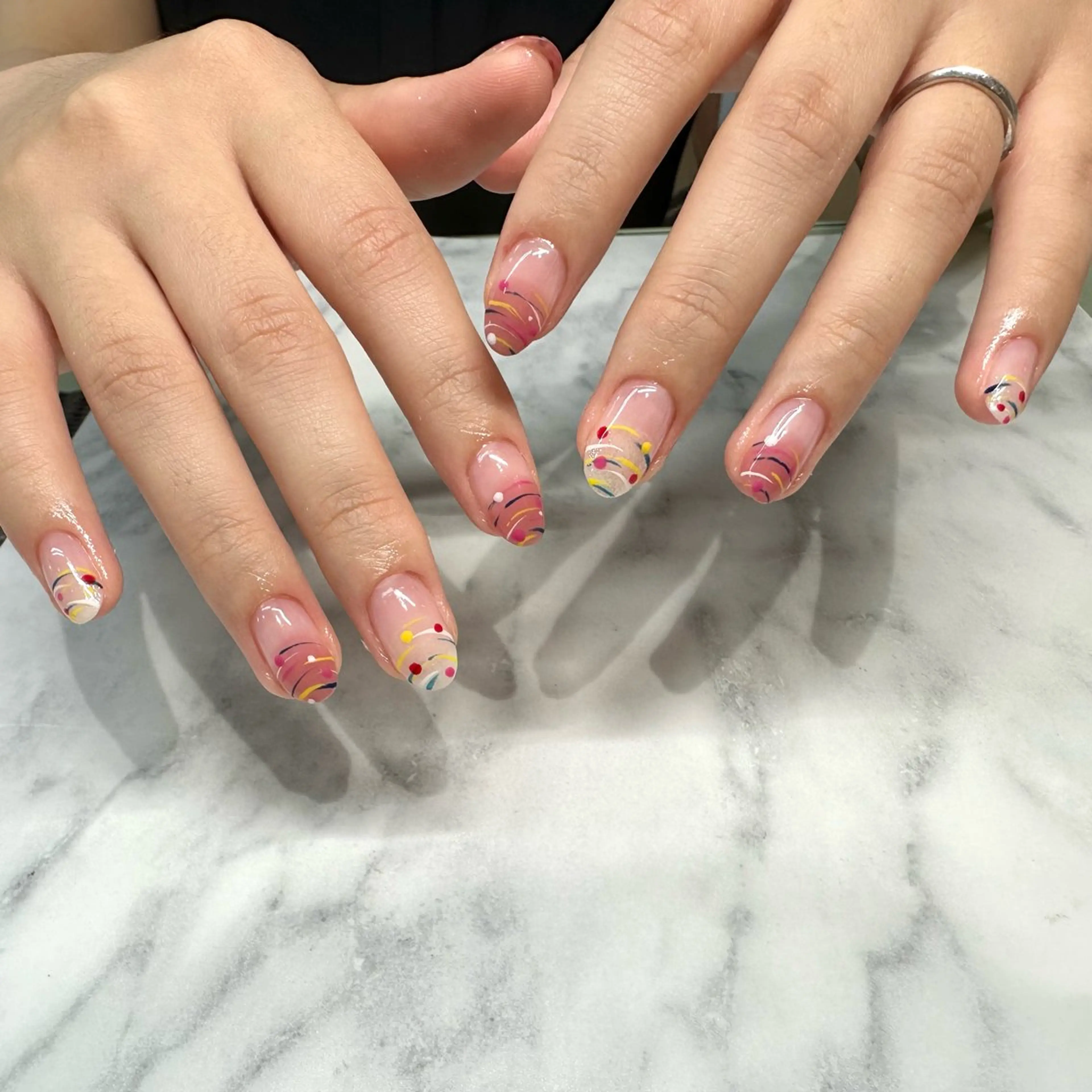 ネイル ハンドネイル Bianca浦和🎀 渋谷のネイルデザイン