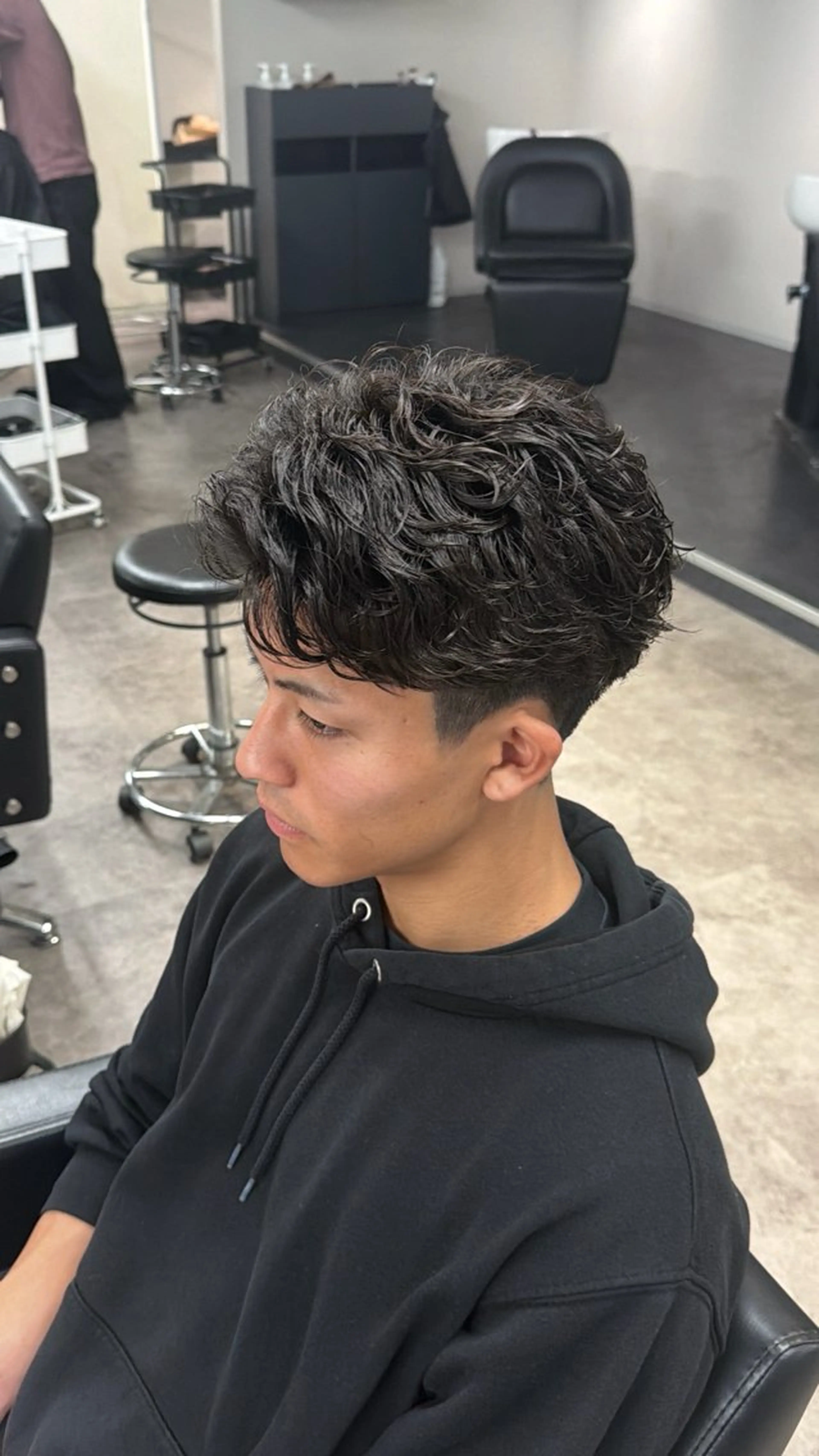 パーマ カット パーマ シャドウパーマ/立川 メンズ/コタロウのヘアスタイル