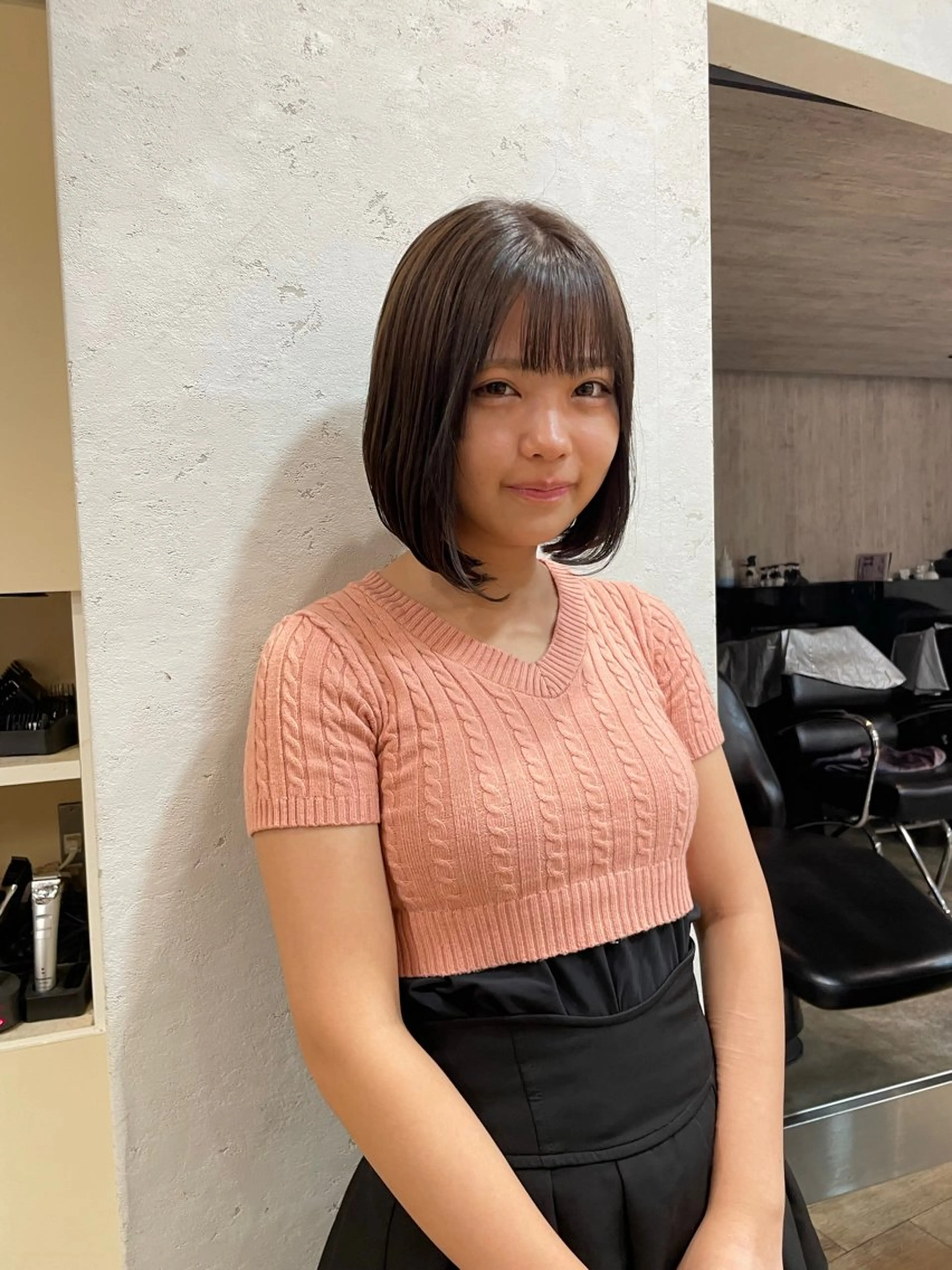 ショート カラー ブラウンカラー ダークブラウン 髪質改善/Bloss om🌷高橋沙衣のヘアスタイル