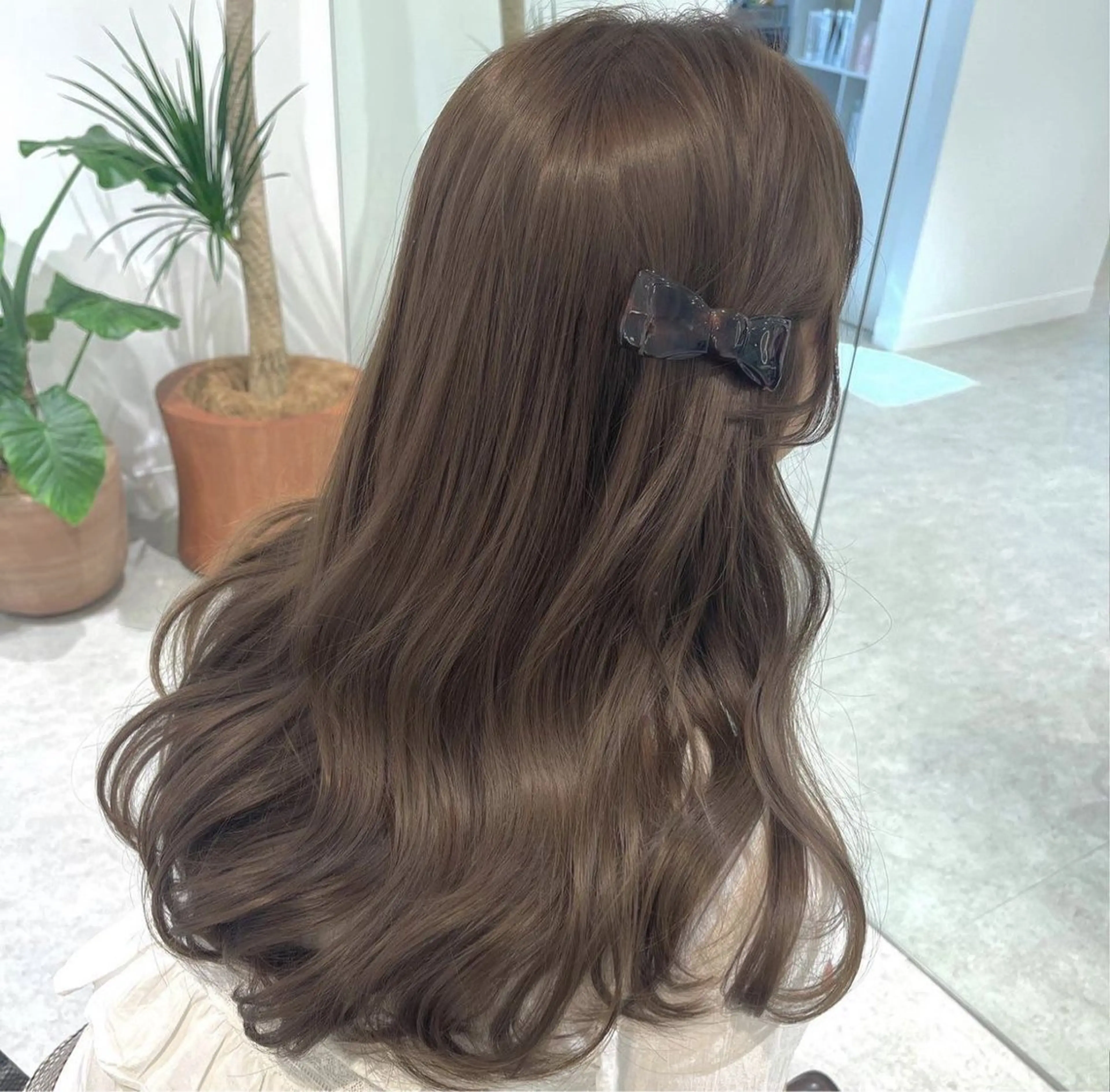 ロング カラー カット ヘアカラー 透明感Color🩶 髪質改善 ユウナ🦋のヘアスタイル