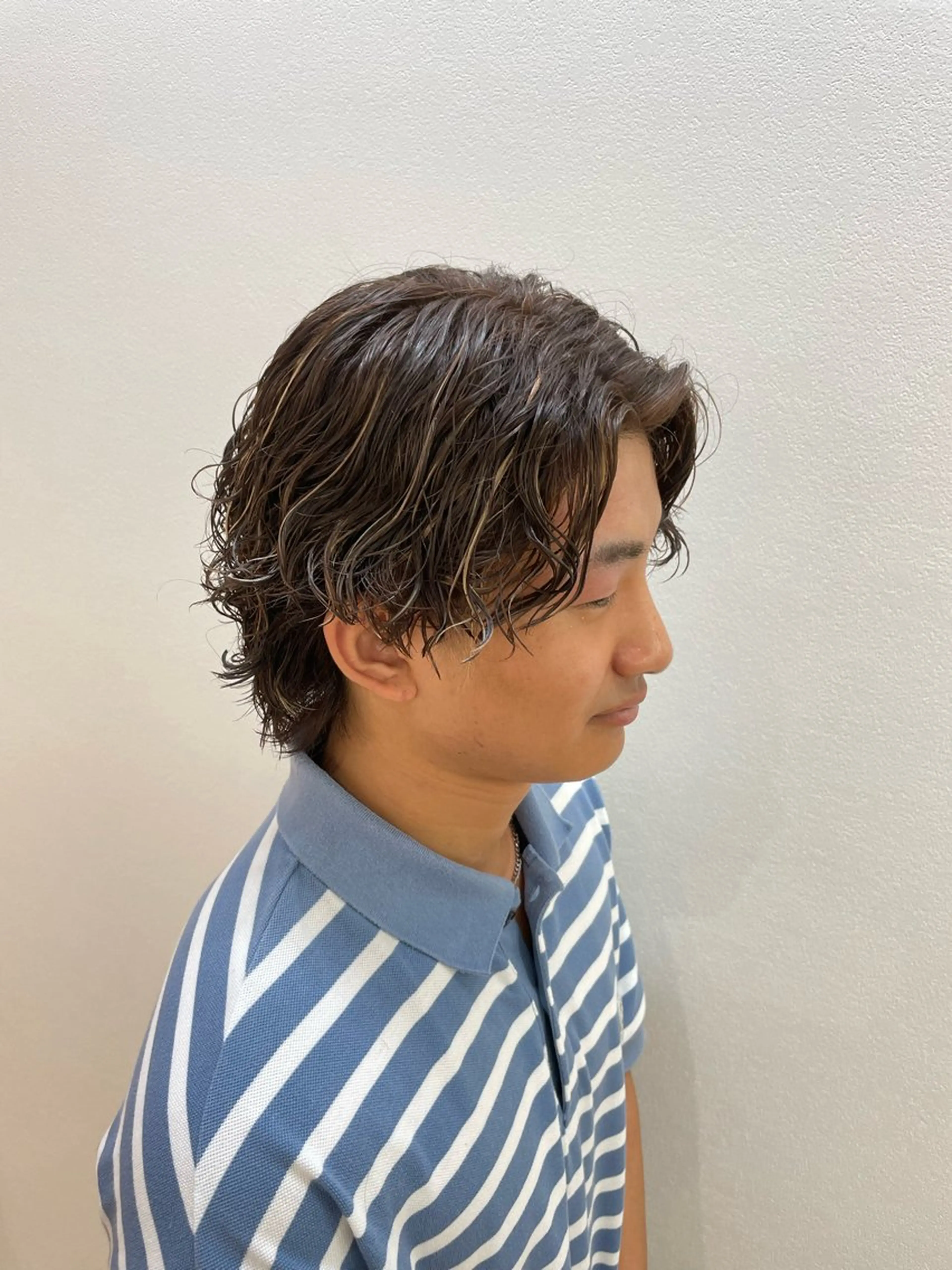 🌙当日17：30以降限定メニュー🌙カット+波巻きパーマ、ツイストスパイラルパーマ🧑‍🦱の写真