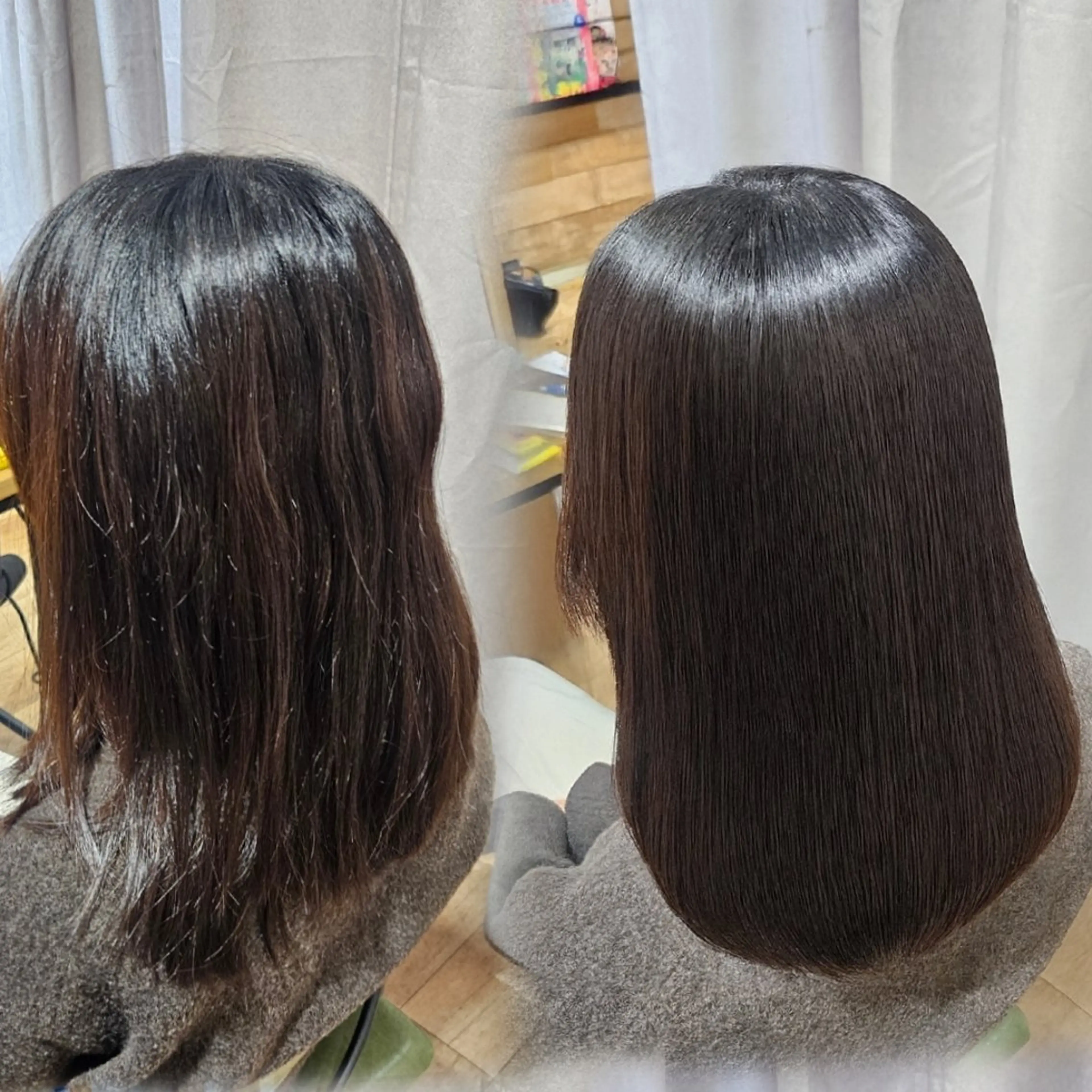 セミロング 縮毛矯正 トリートメント 外戸口未優利 /ケドグチミユリのヘアスタイル