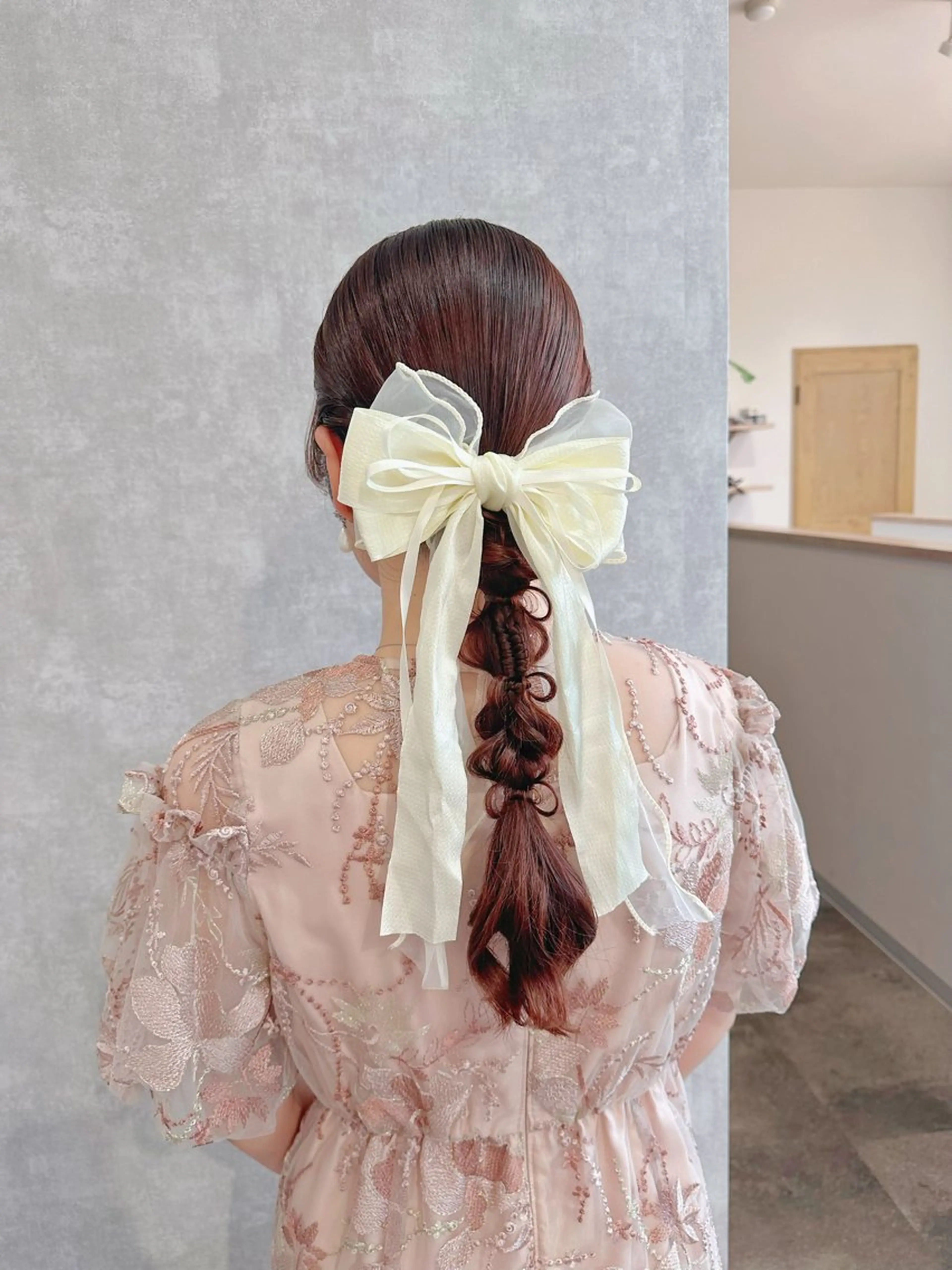 ロング ヘアアレンジ ロング ヘアセット Rangali nanamiのヘアスタイル