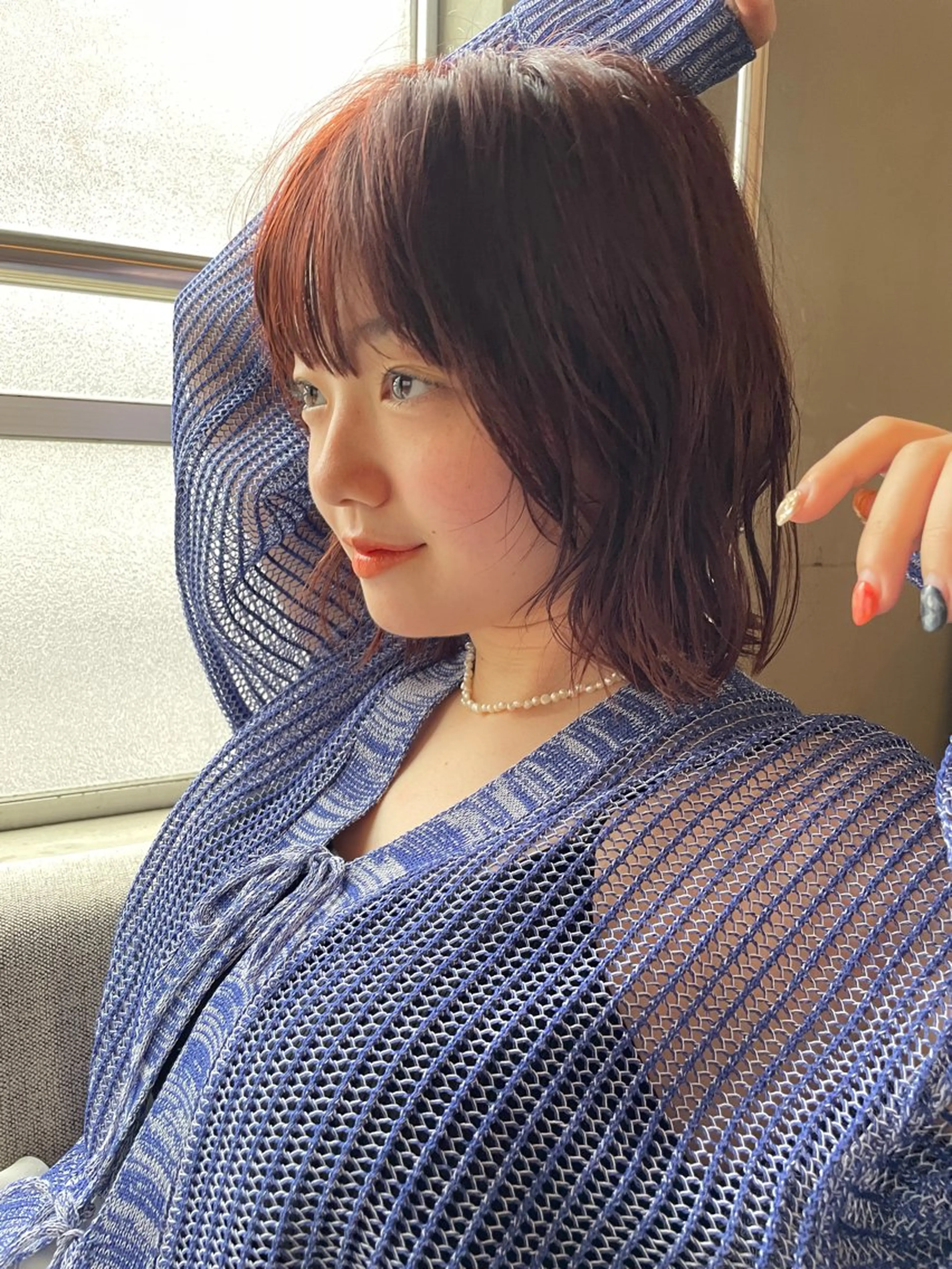 ミディアム カラー ANY大宮所属・💛似合わせカット カラー💛 amiのヘアスタイル