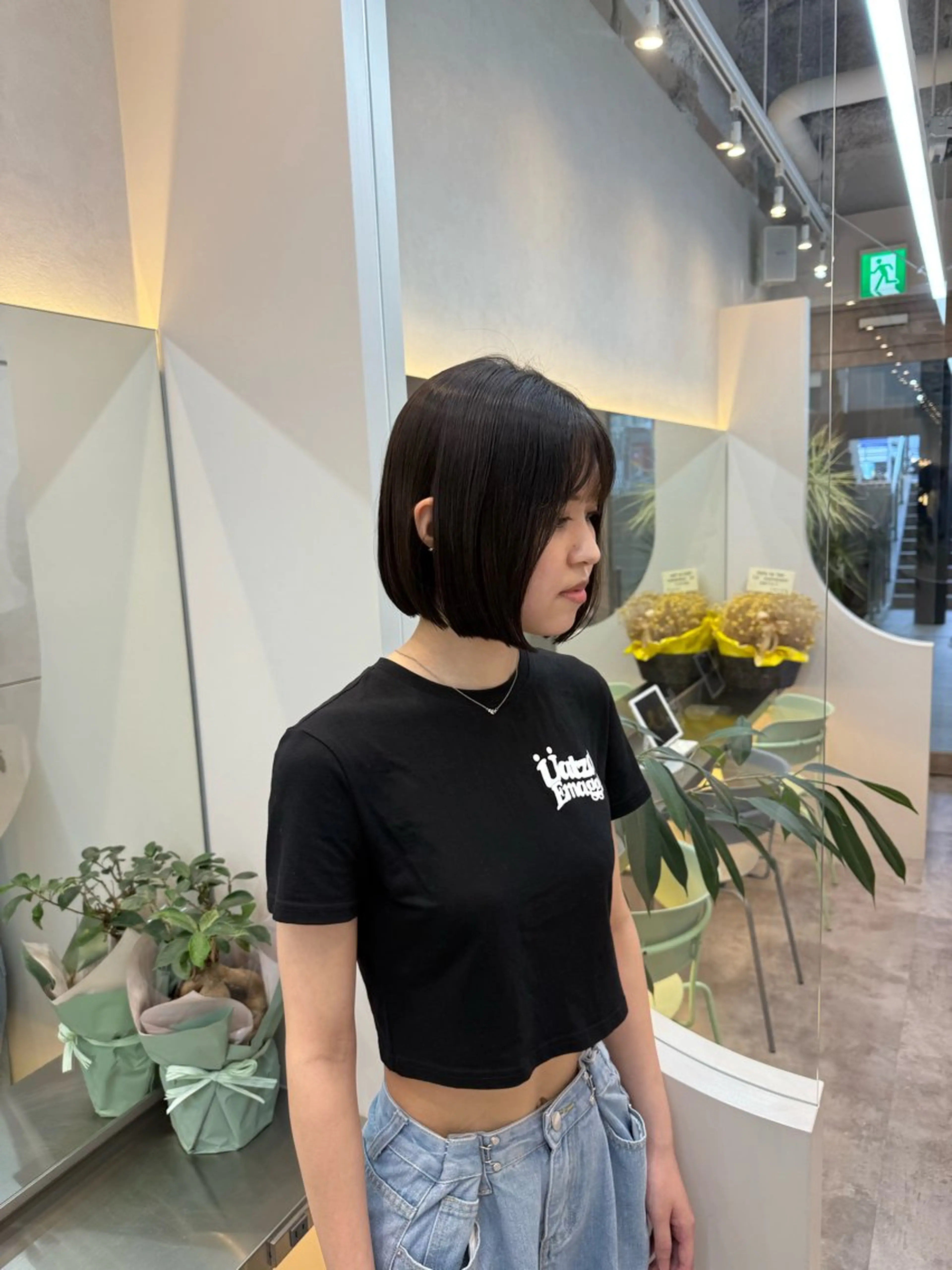 ショート カット ヘアカラー トリートメント Hello by Sea所属・レイヤー/艶髪/ボブ /くびれ/伊藤　勇司のヘアスタイル