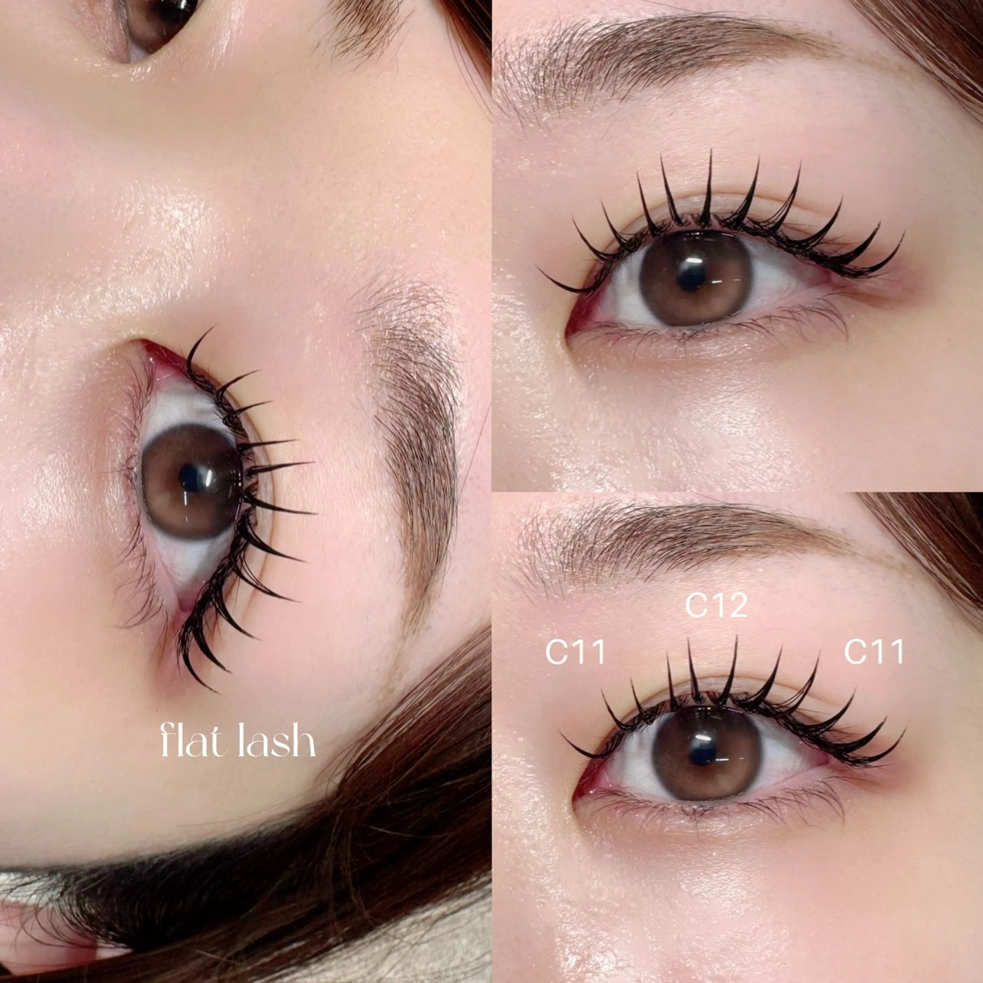 マツエク・マツパ Mercury Curl  鈴木 茜のマツエク・マツパデザイン