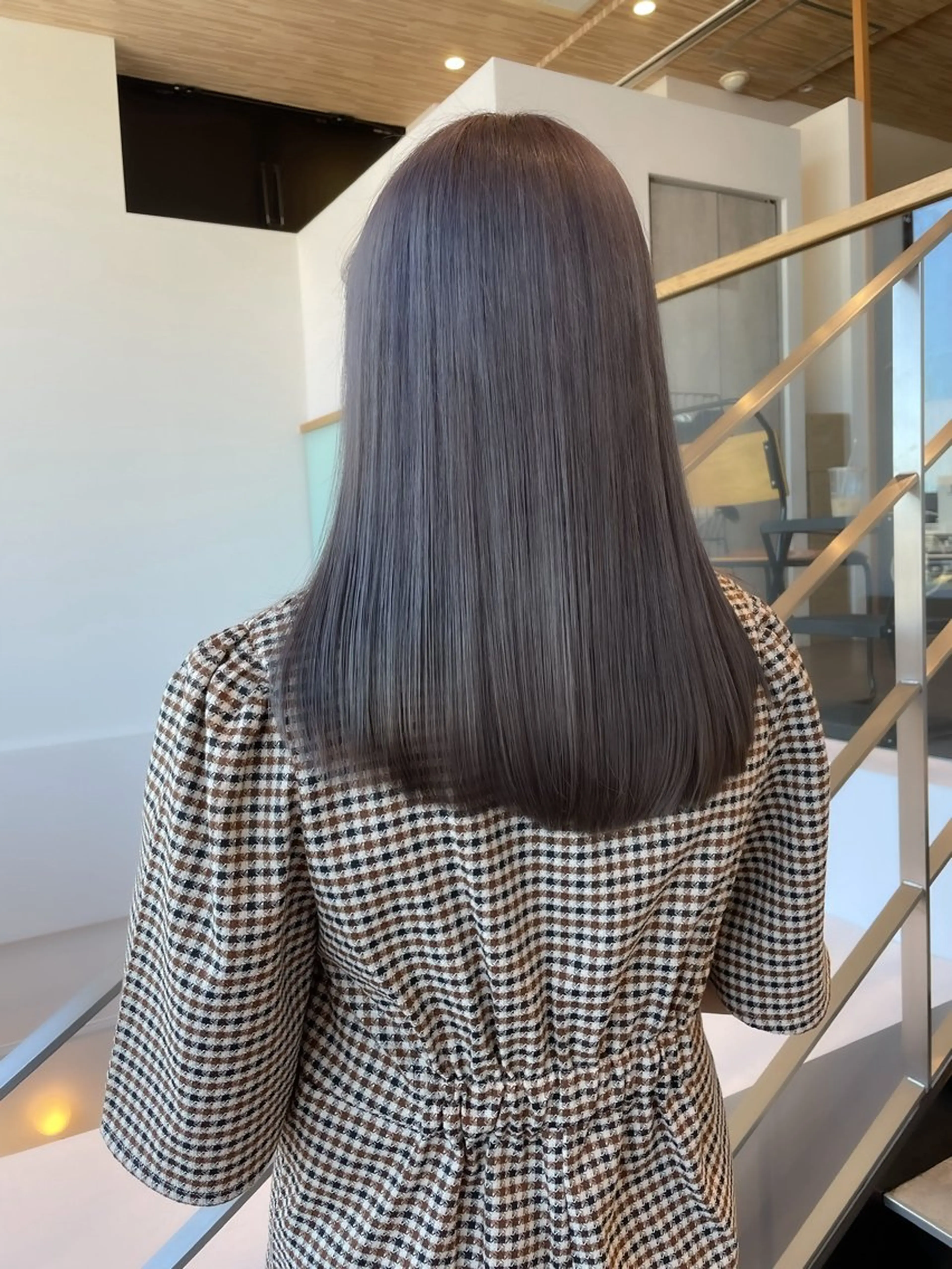 ミディアム カラー ヘアアレンジ ミニボブ/ブリーチ 🌈MISATOのヘアスタイル