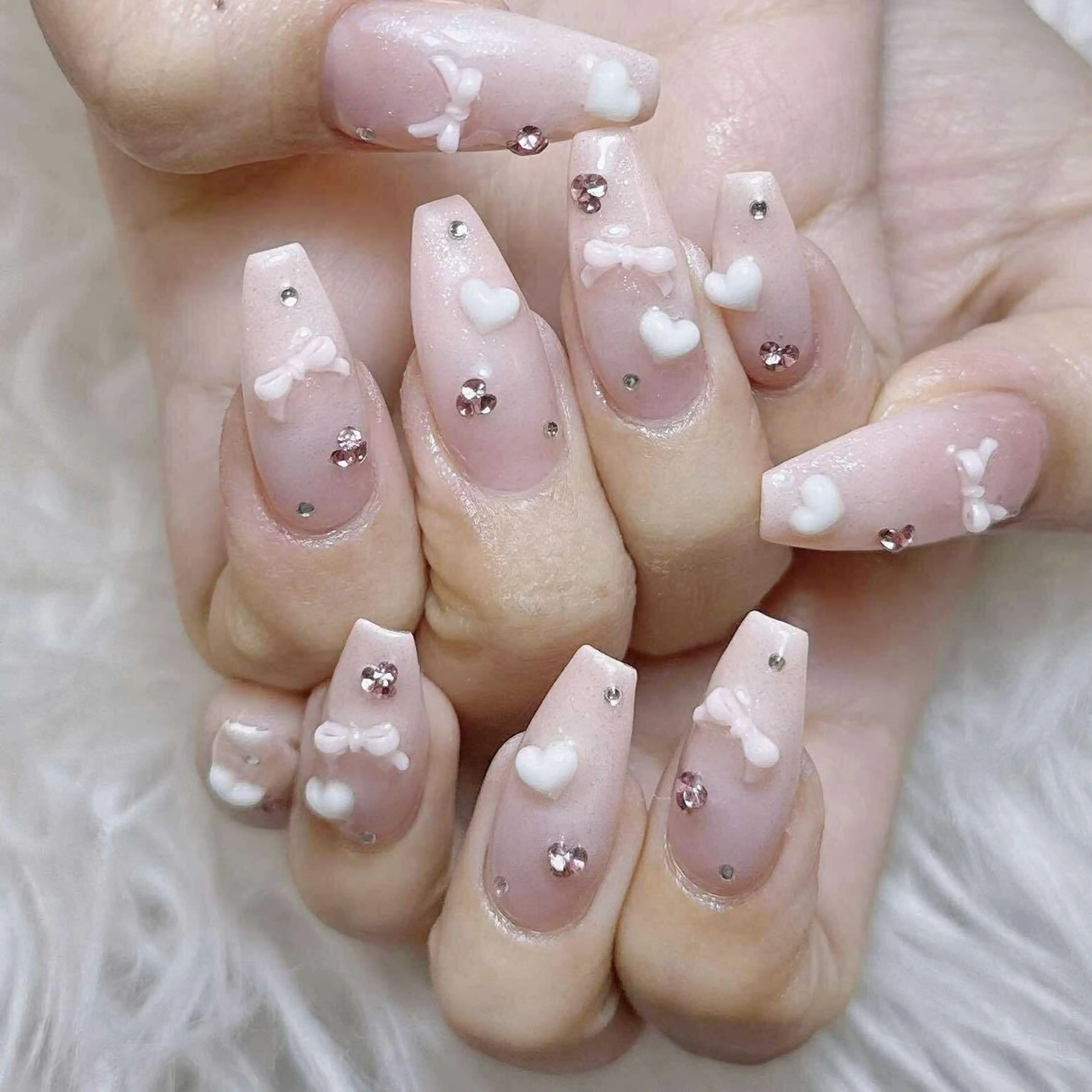 ネイル ANH ゴテゴテネイルのネイルデザイン