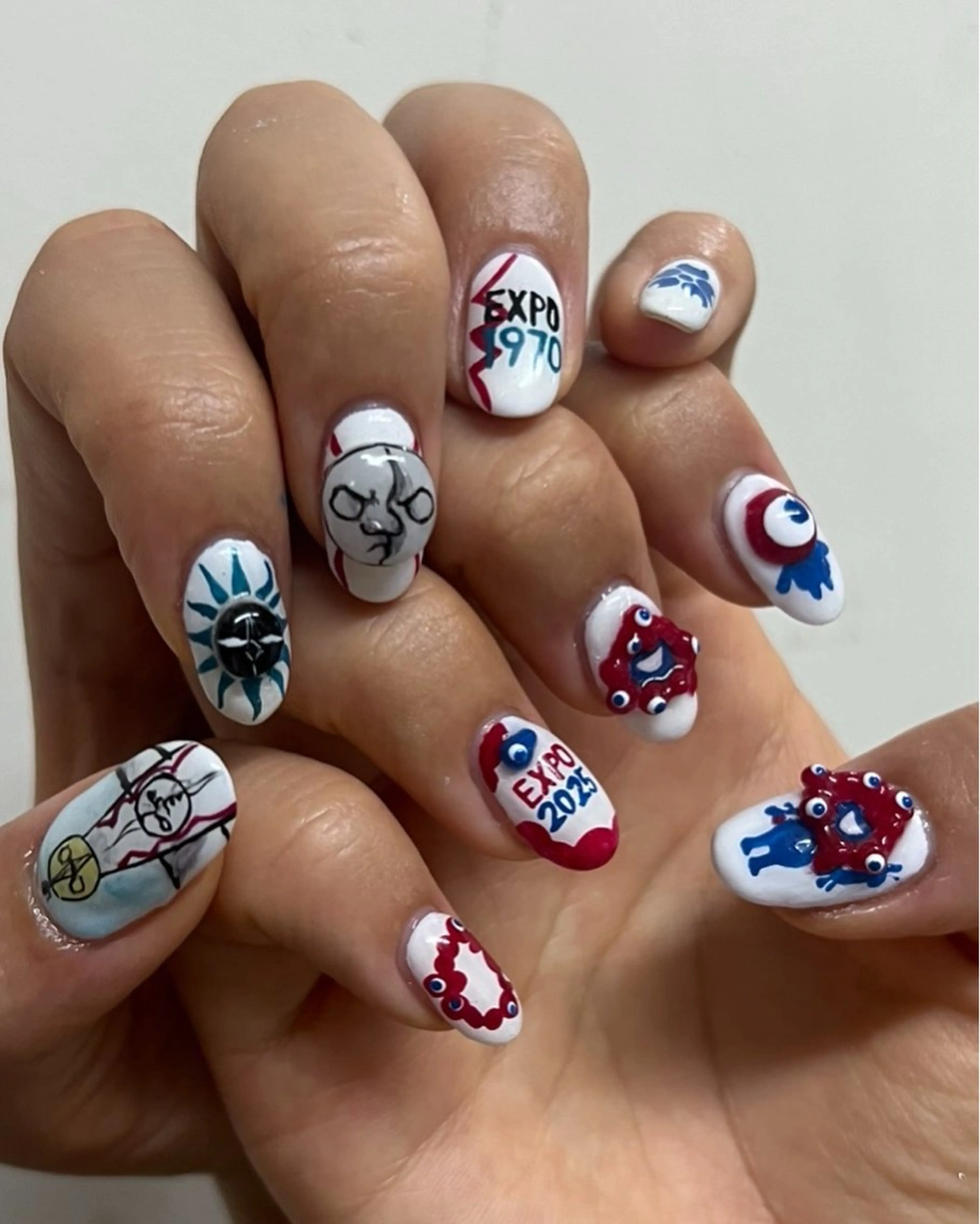 ネイル ハンドネイル フットネイル Hata nail 🎀個性派ニュアンスのネイルデザイン