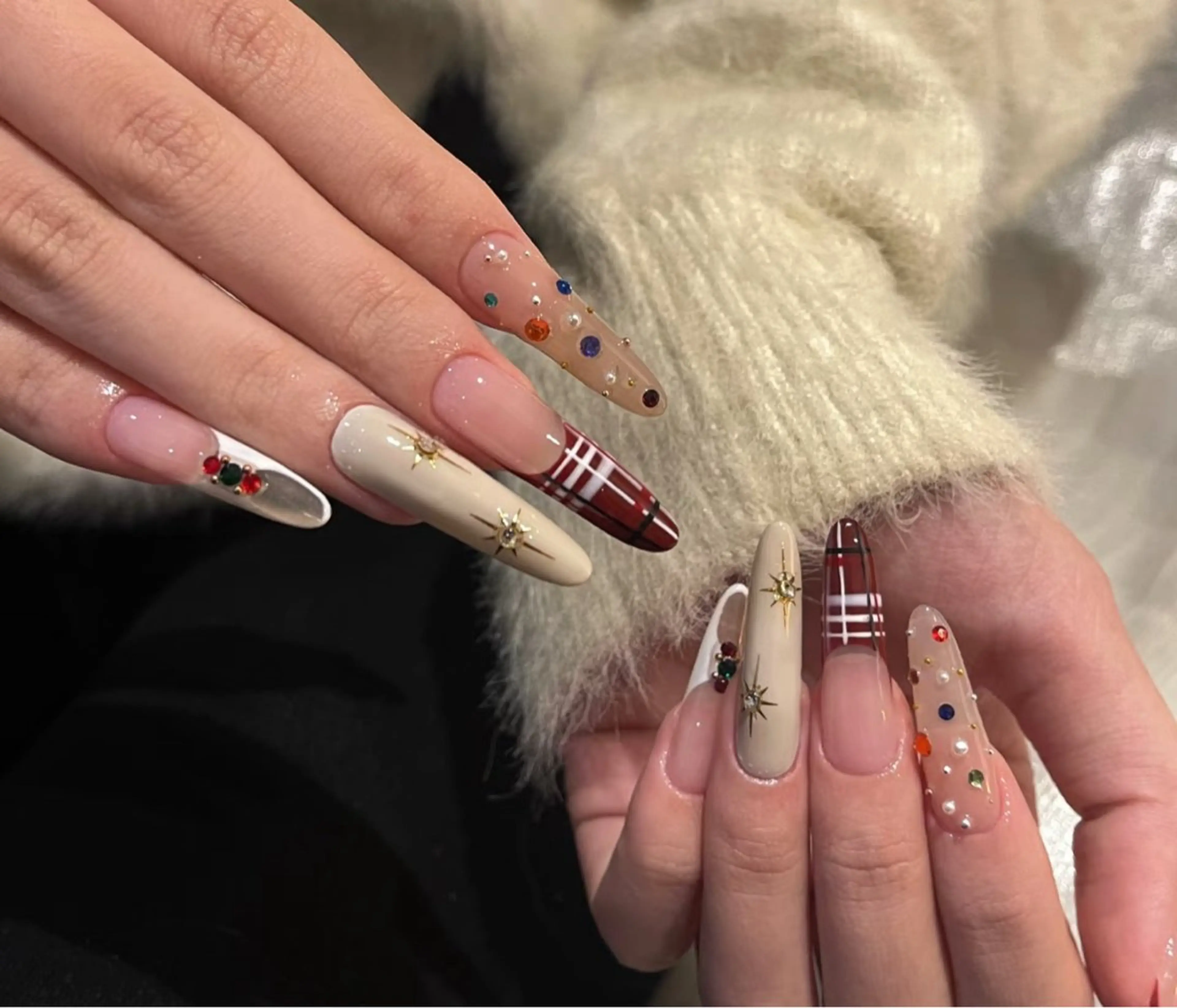 チップ長さ出し10本＋デザイン💅の写真