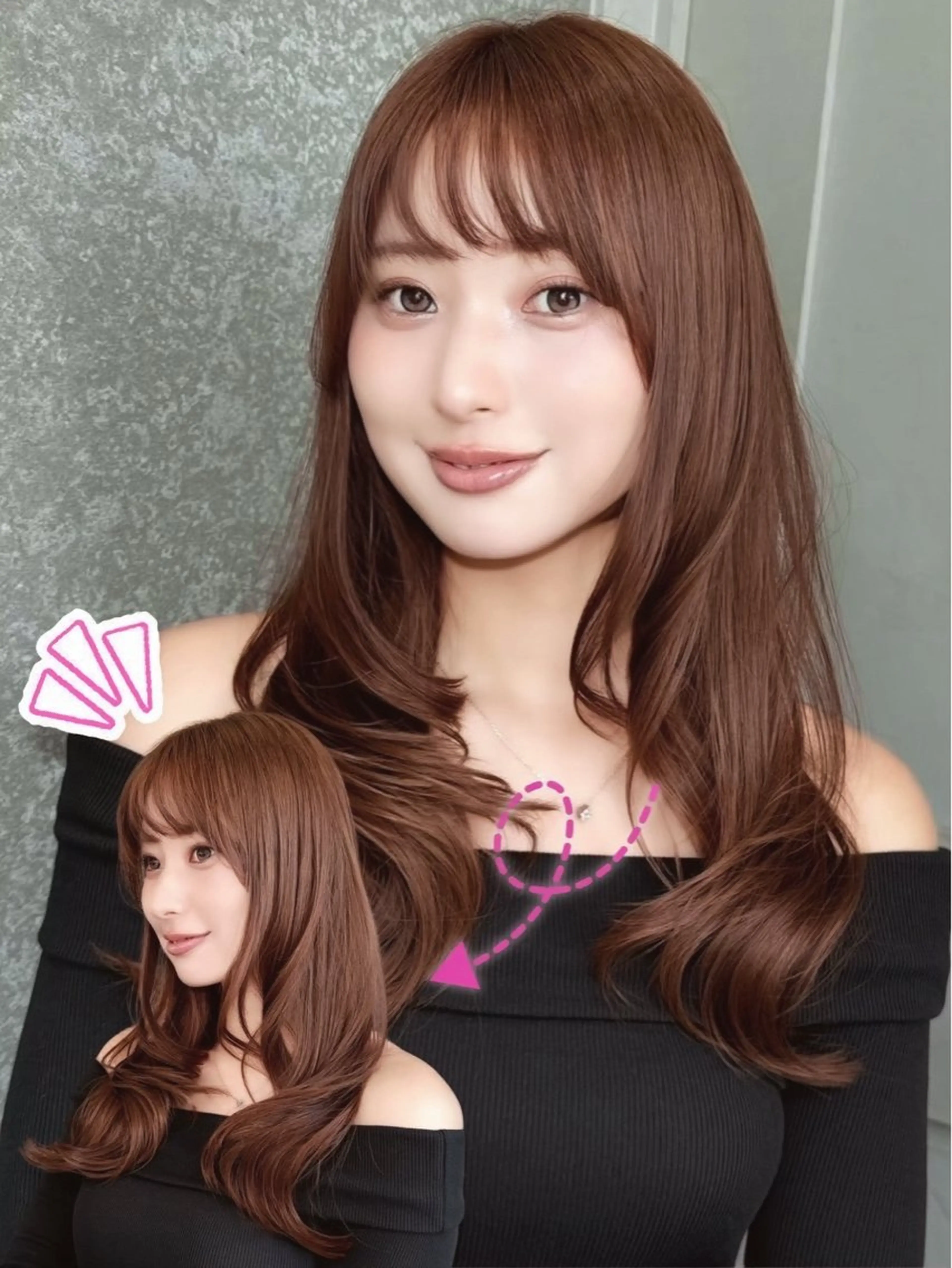 カラー モデル募集中🎀 透明感カラー/ひなたのヘアスタイル