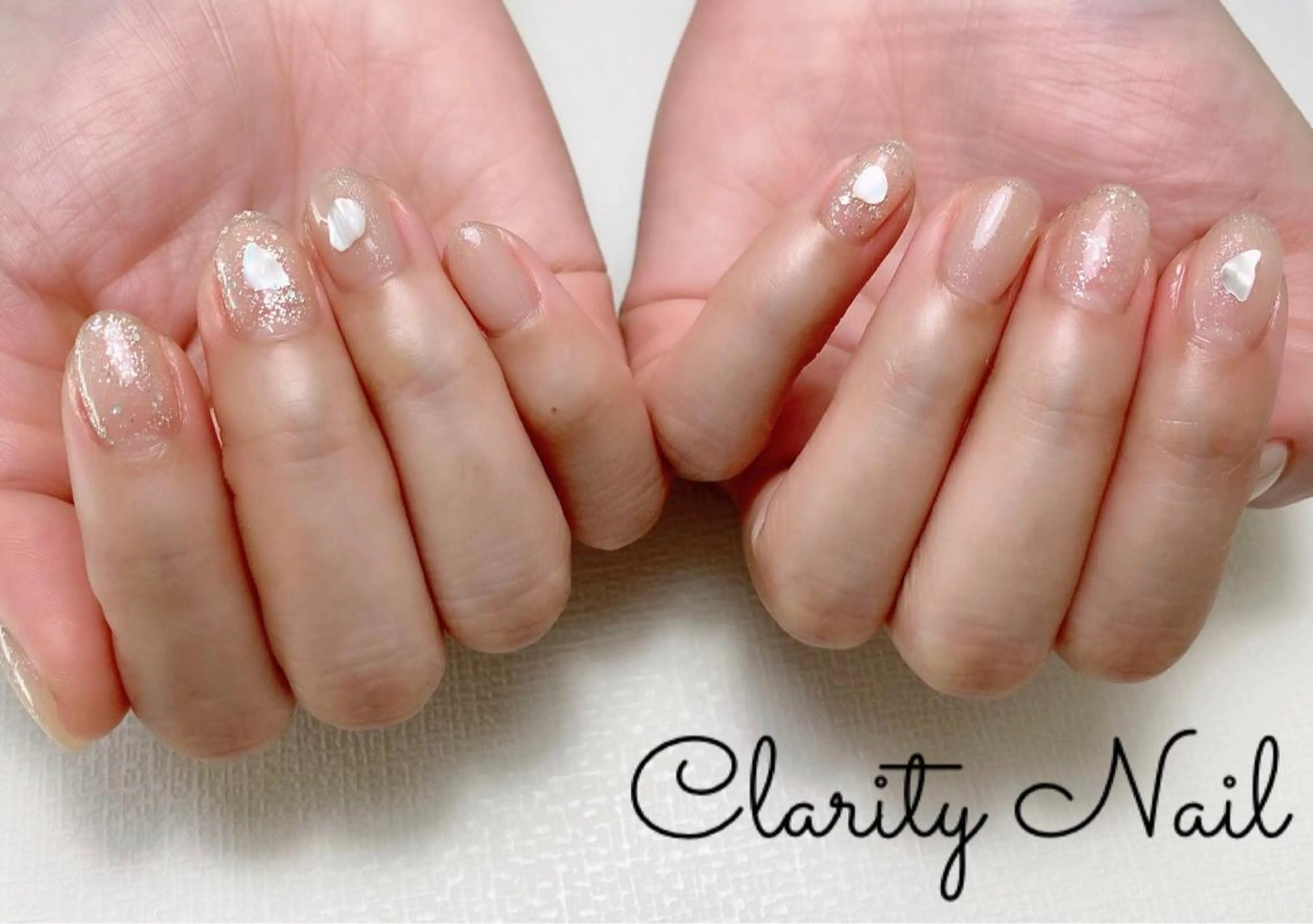 ネイル アートネイル 持ち込み ハンドネイル Clarity Nailのネイルデザイン