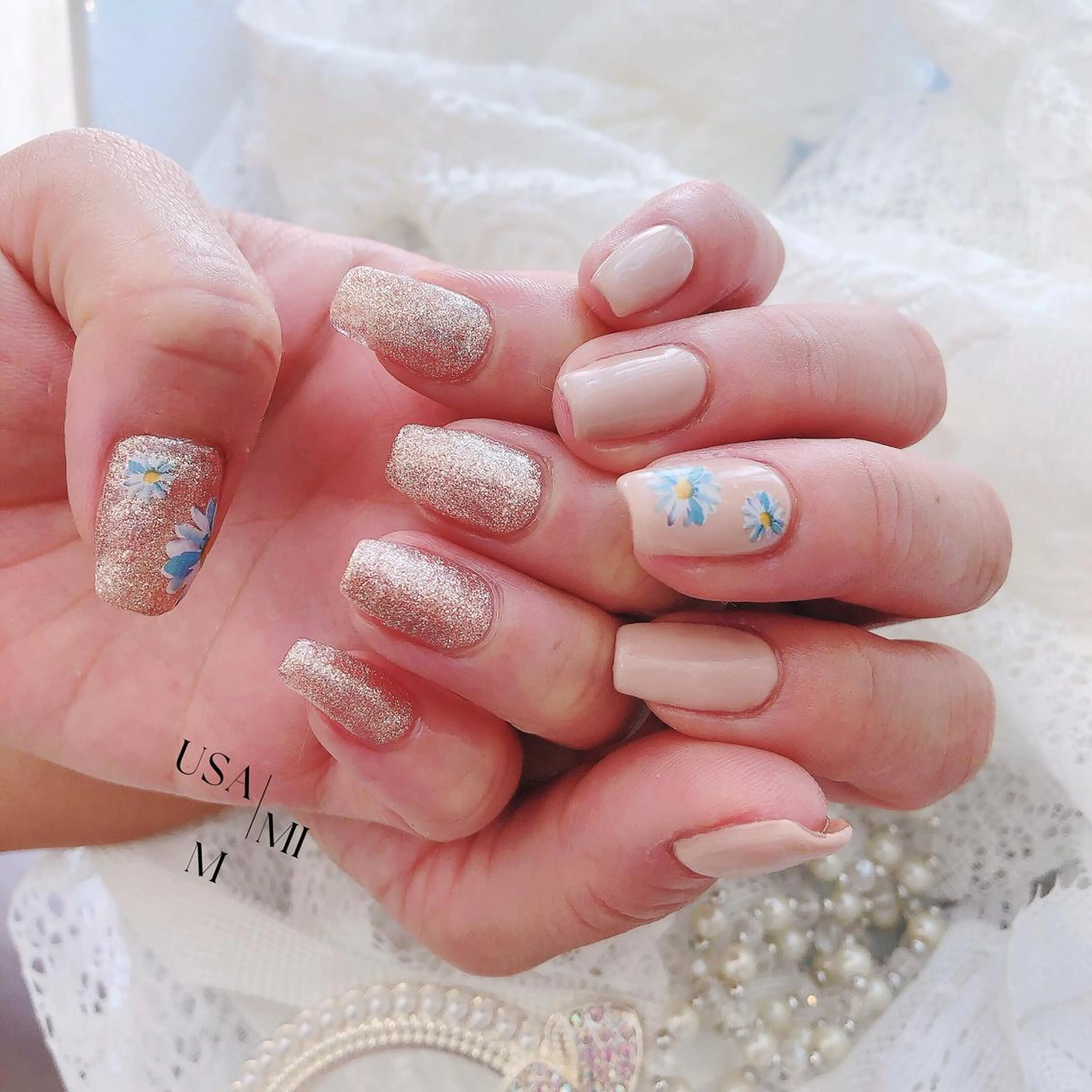 ネイル ハンドネイル USAMiMi 🐰💕のネイルデザイン
