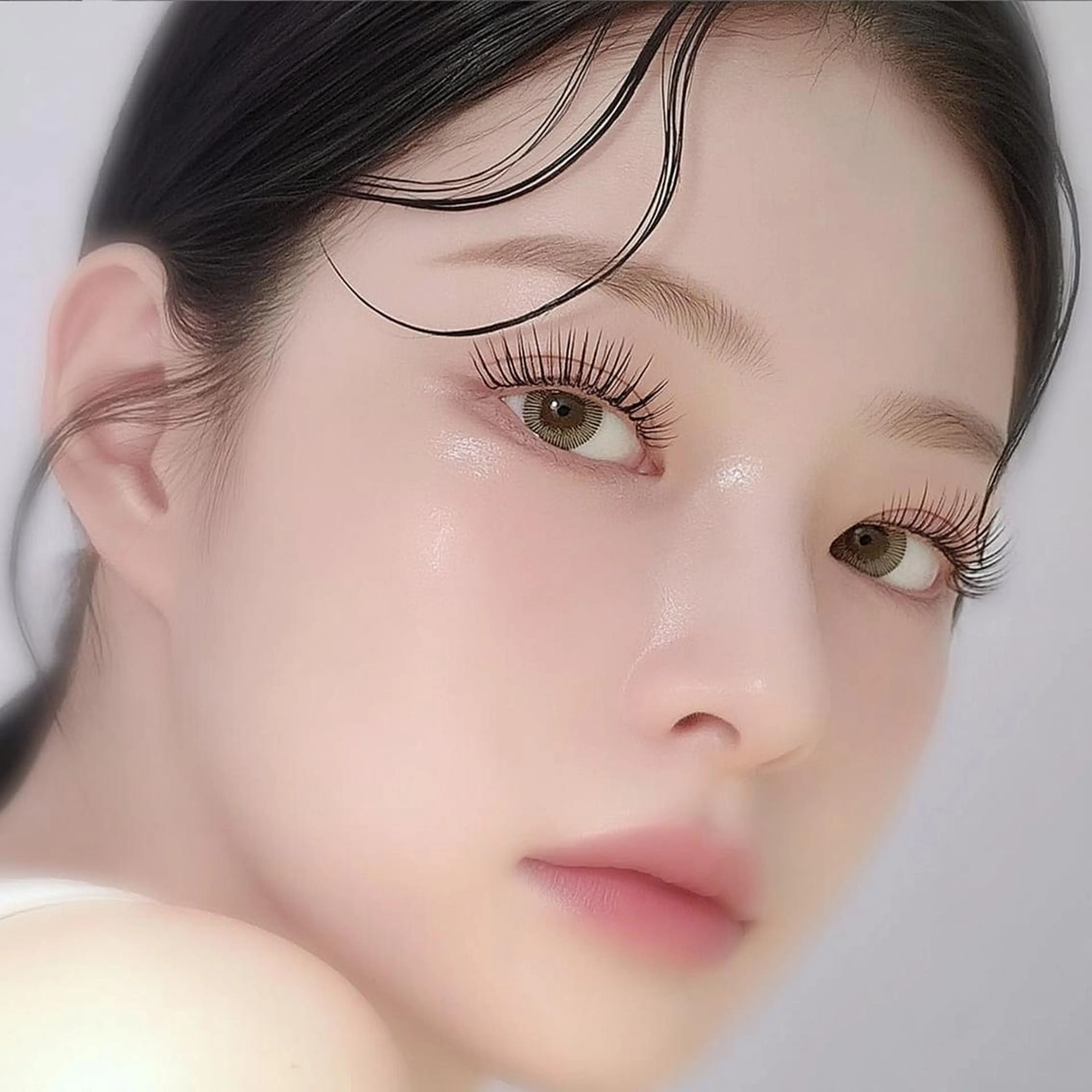 マツエク・マツパ 束感まつ毛 韓国風マツエク パリジェンヌラッシュリフト まつげパーマ マツパ まつげパーマ/ エクステ/あみ🎀のマツエク・マツパデザイン