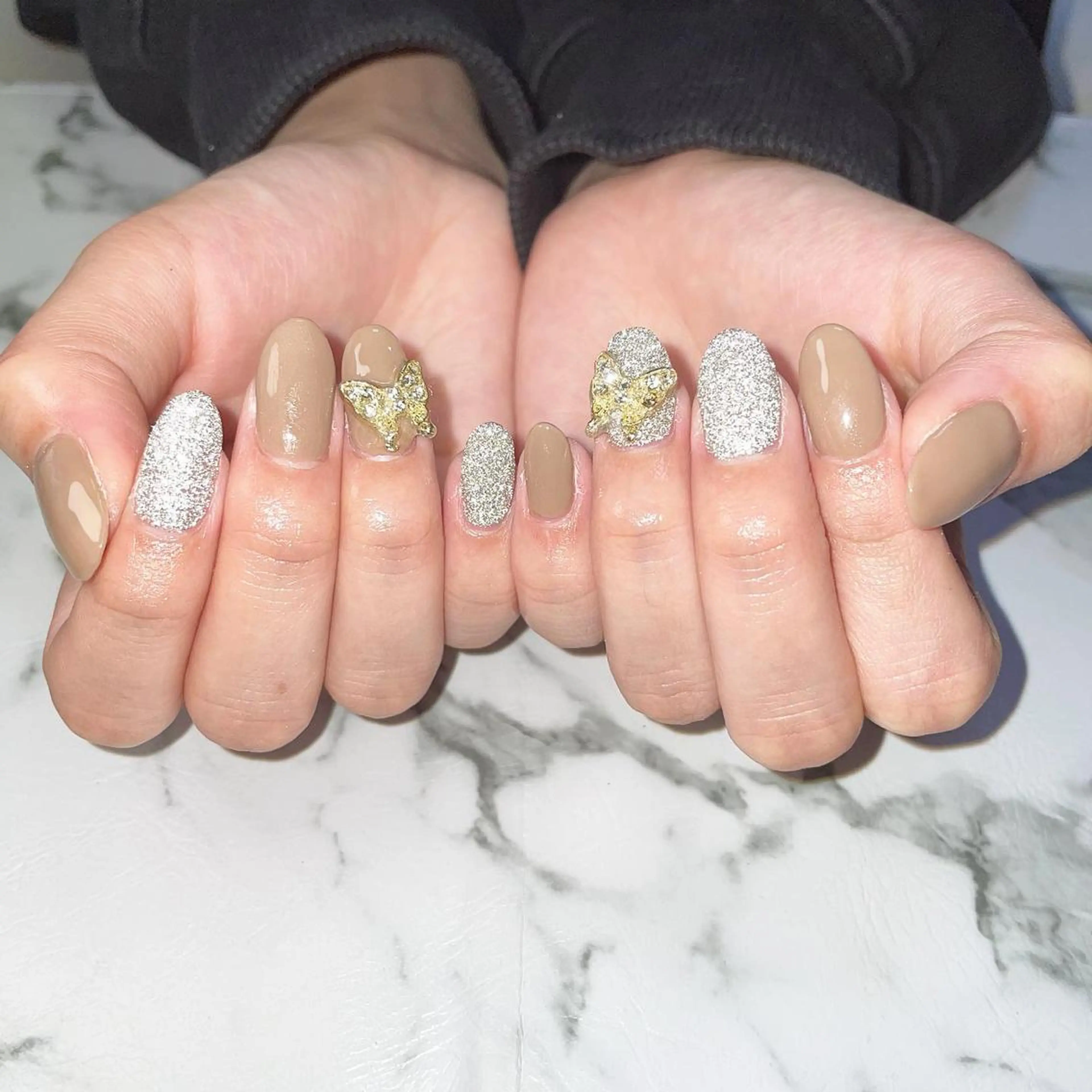 ネイル フラッシュネイル ワンカラーネイル Momo nailsalonのネイルデザイン