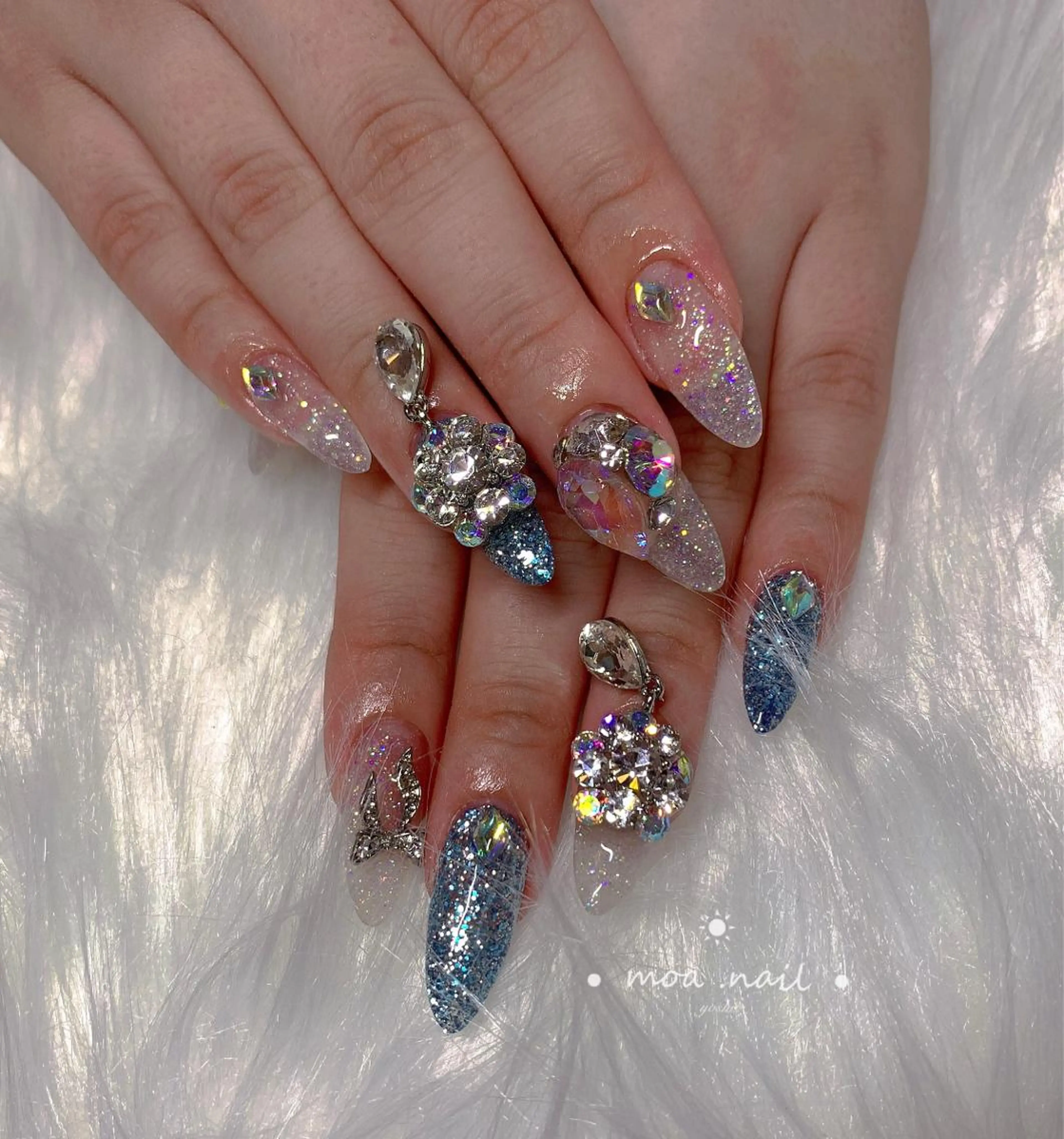 ネイル スカルプネイル MoaNail🫶 Yoshiのネイルデザイン