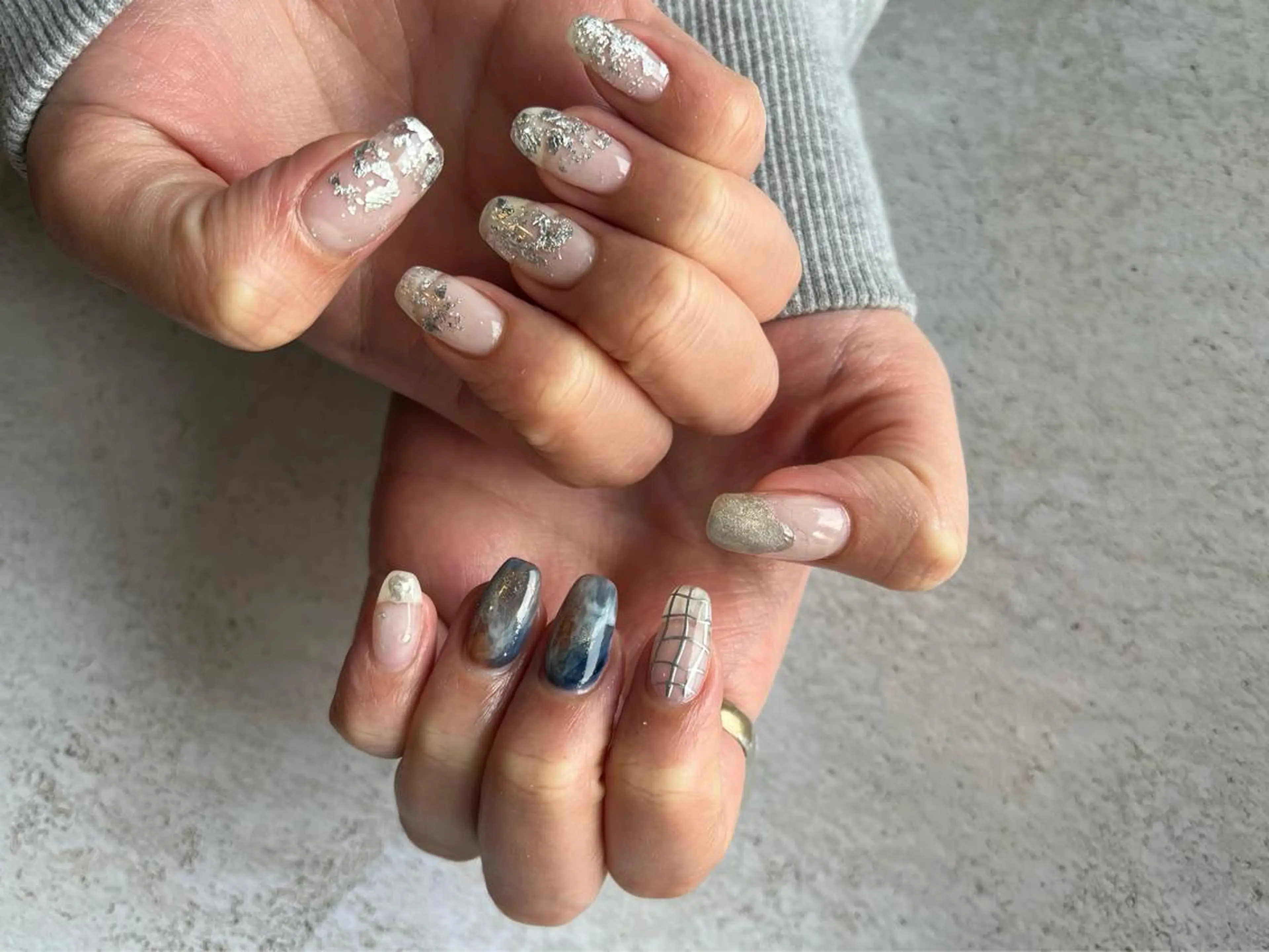 ネイル ハンドネイル 谷川 薫のネイルデザイン