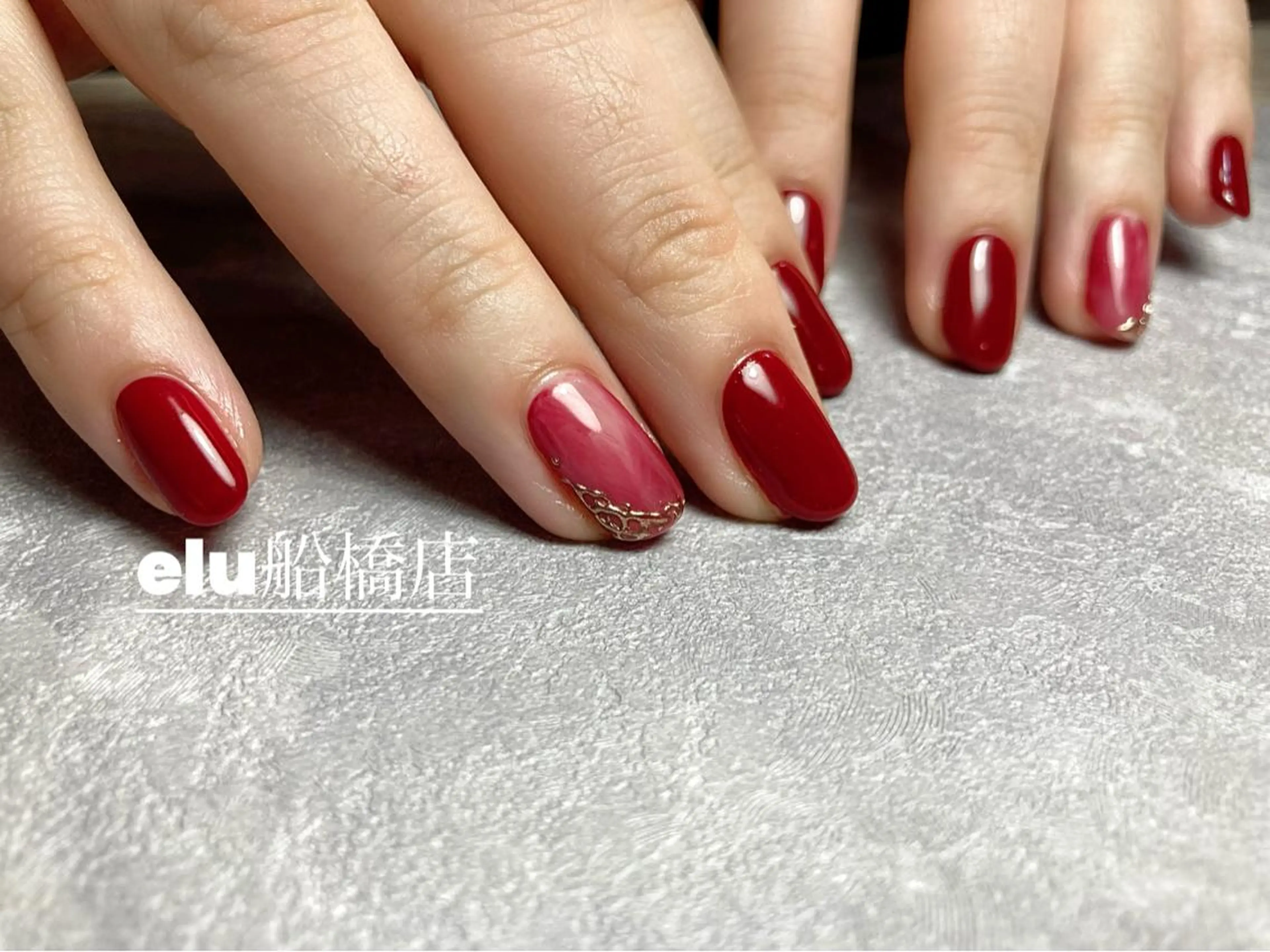 ネイル ショートネイル elu ：nail＆eyeのネイルデザイン