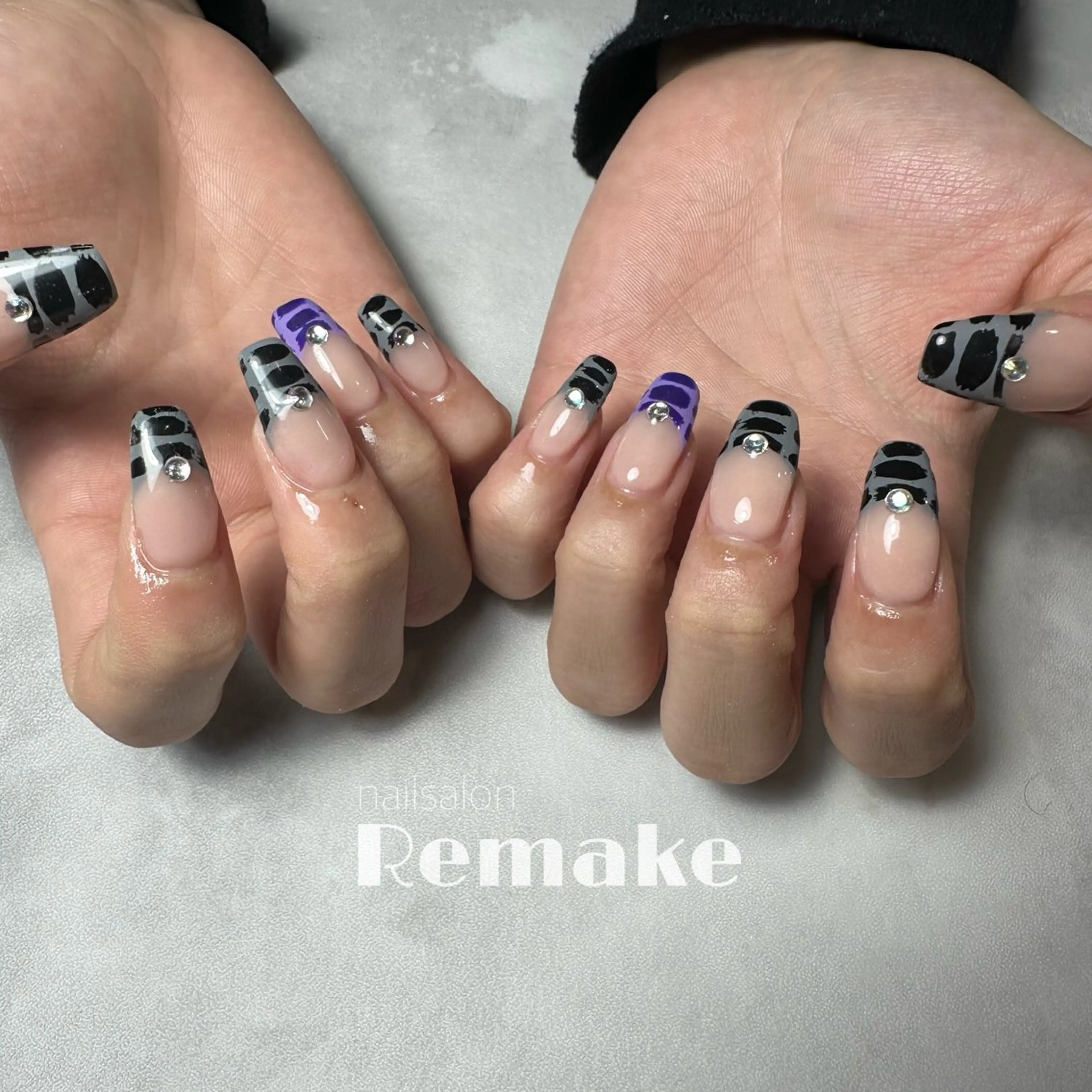 ネイル Giypsē所属・Runa ☽のネイルデザイン