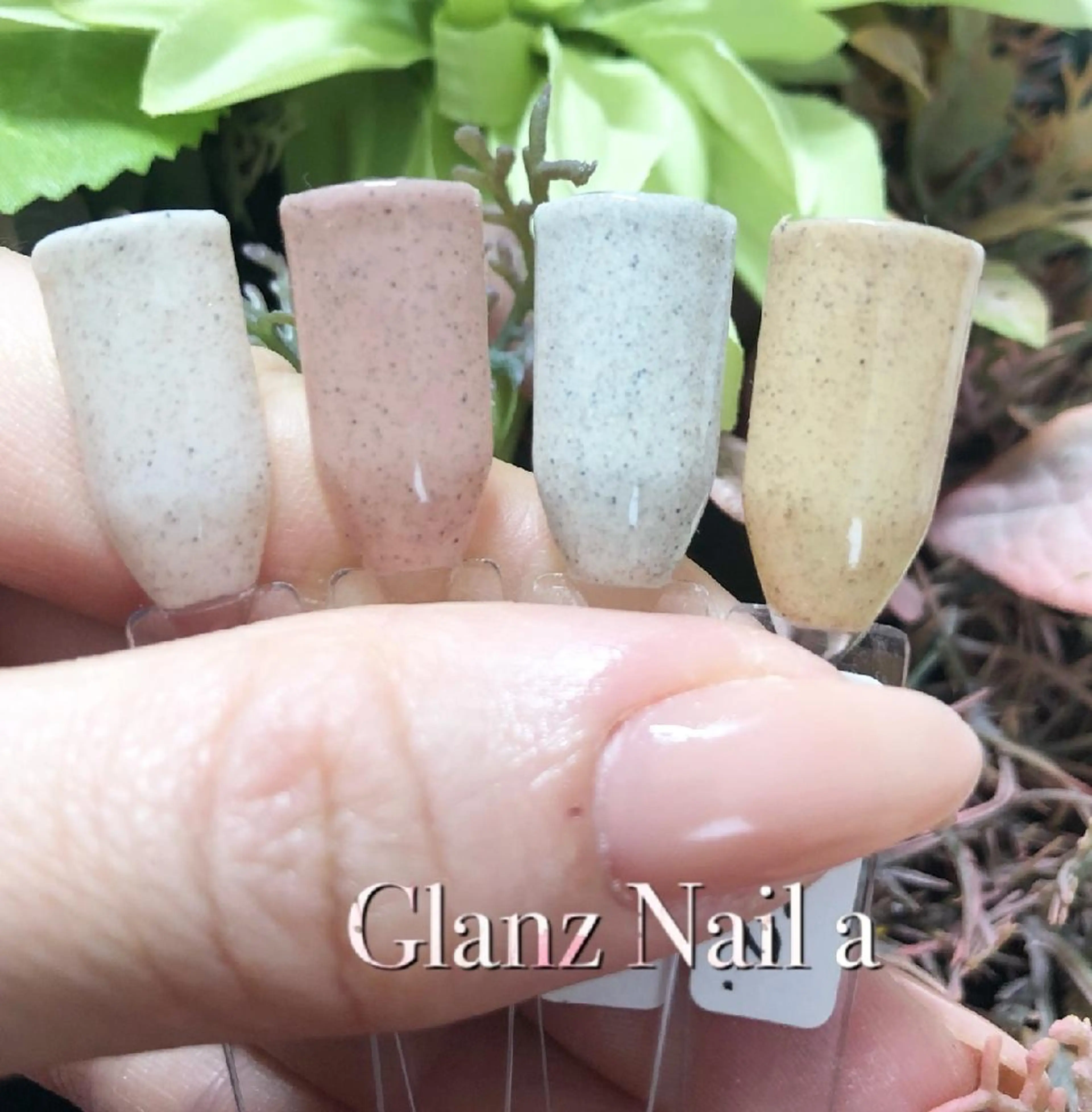 ネイル アートネイル ワンカラーネイル Glanz  Nail aのネイルデザイン