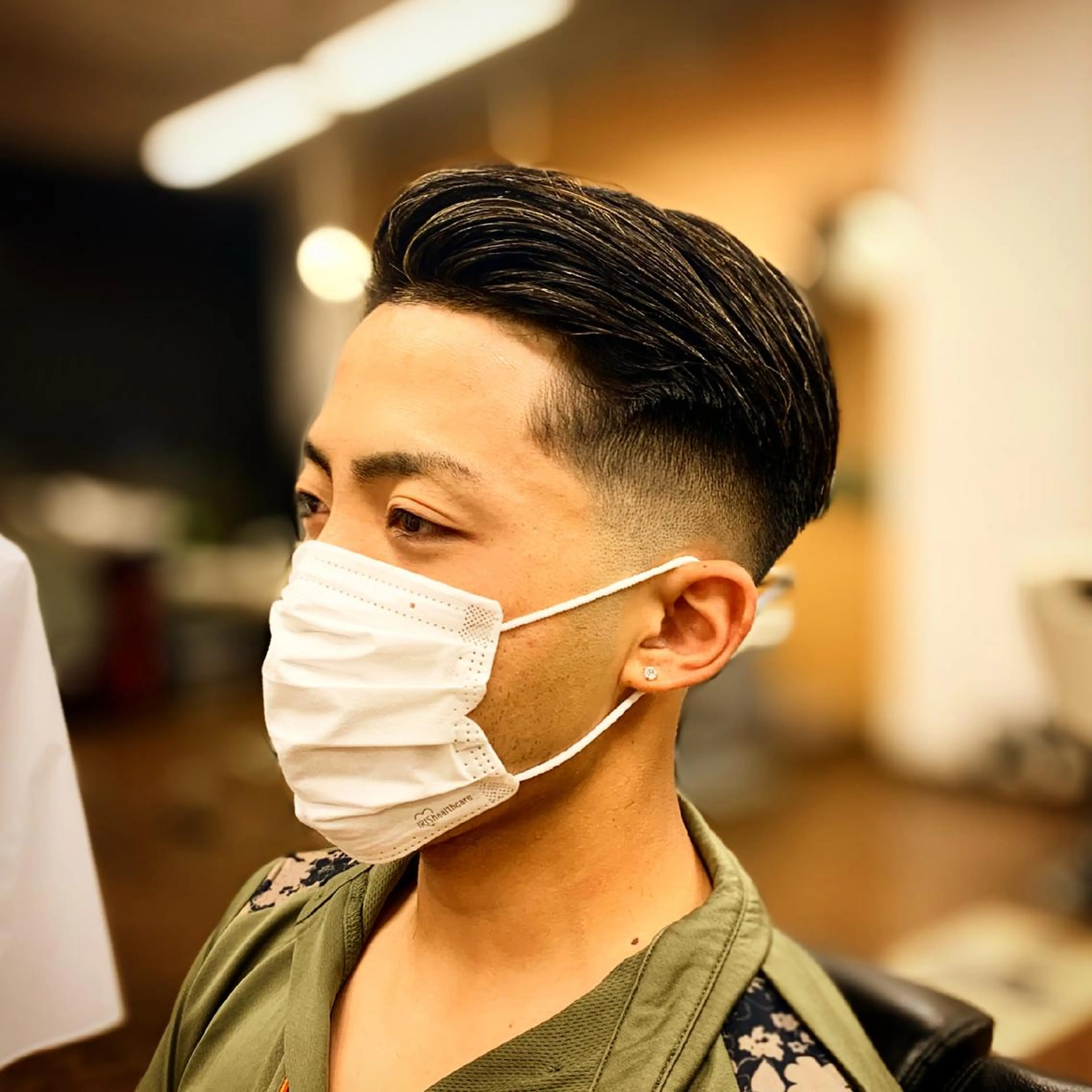 ショート メンズ フェードカット 川名 利器のヘアスタイル