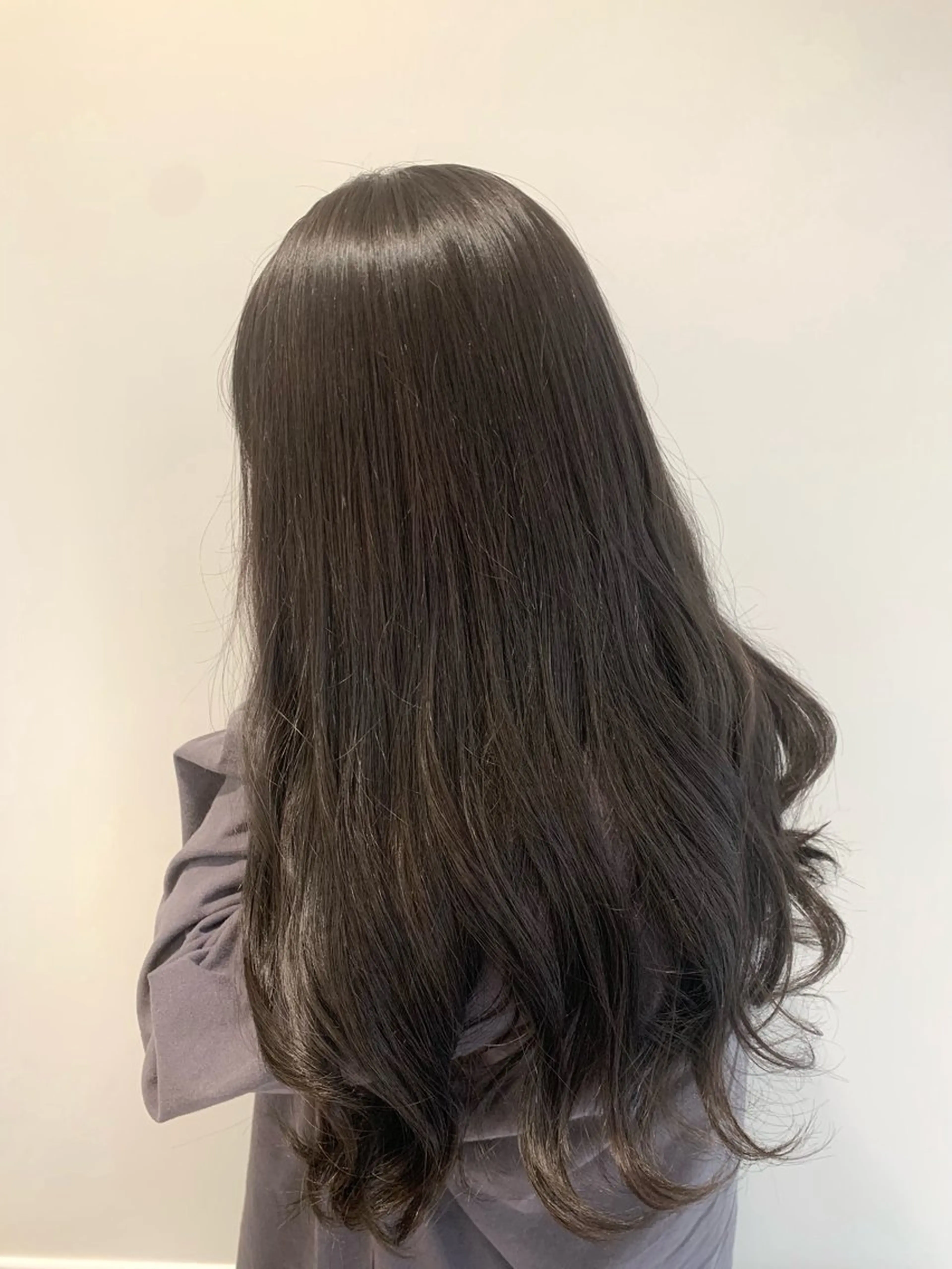 ロング カラー カット ヘアカラー トリートメント 松浦ゆずき 韓国/ 診断/ダウンパーマのヘアスタイル