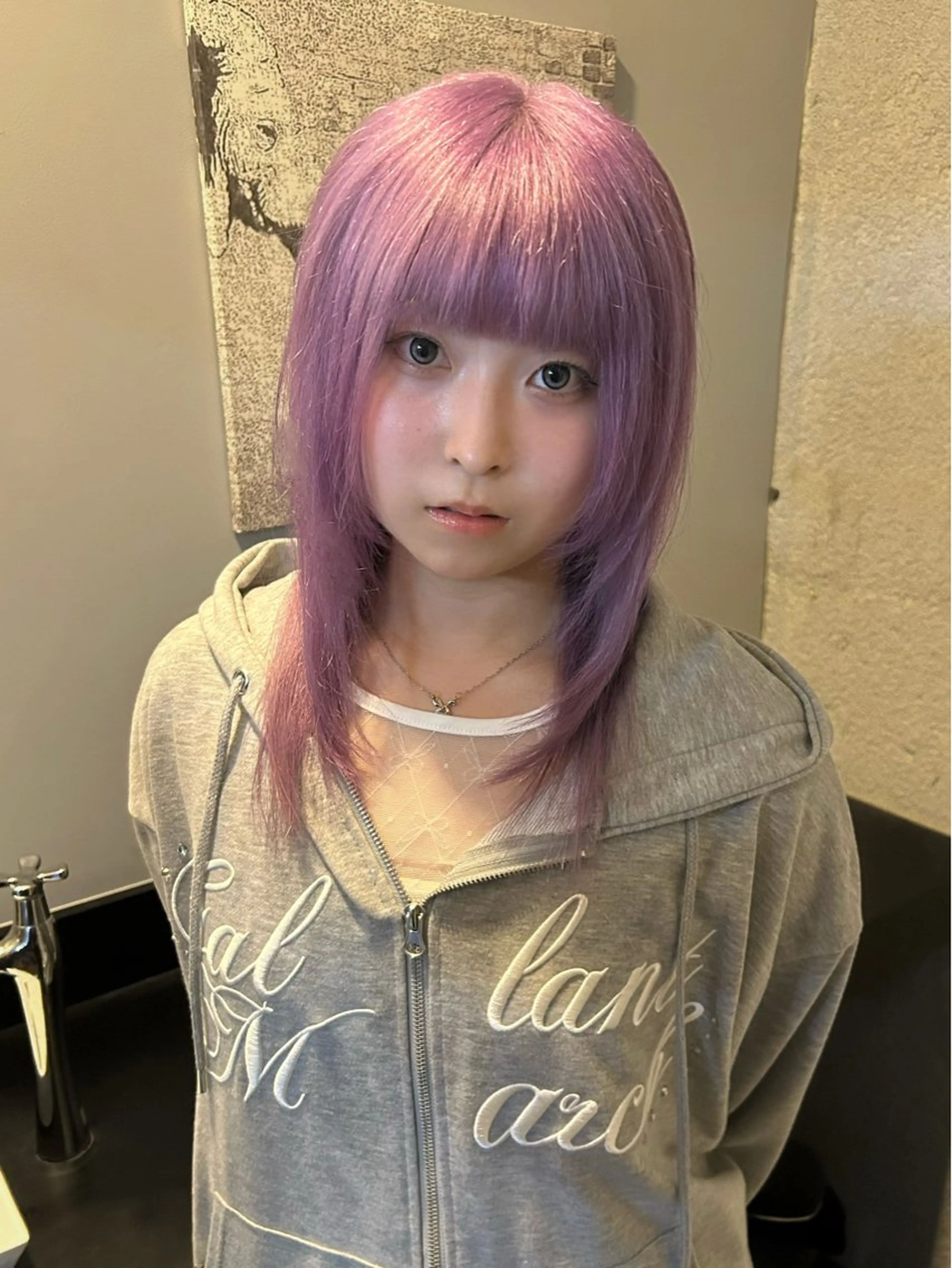 カラー ヘアカラー ハイトーン職人 ♡中島凱人のヘアスタイル
