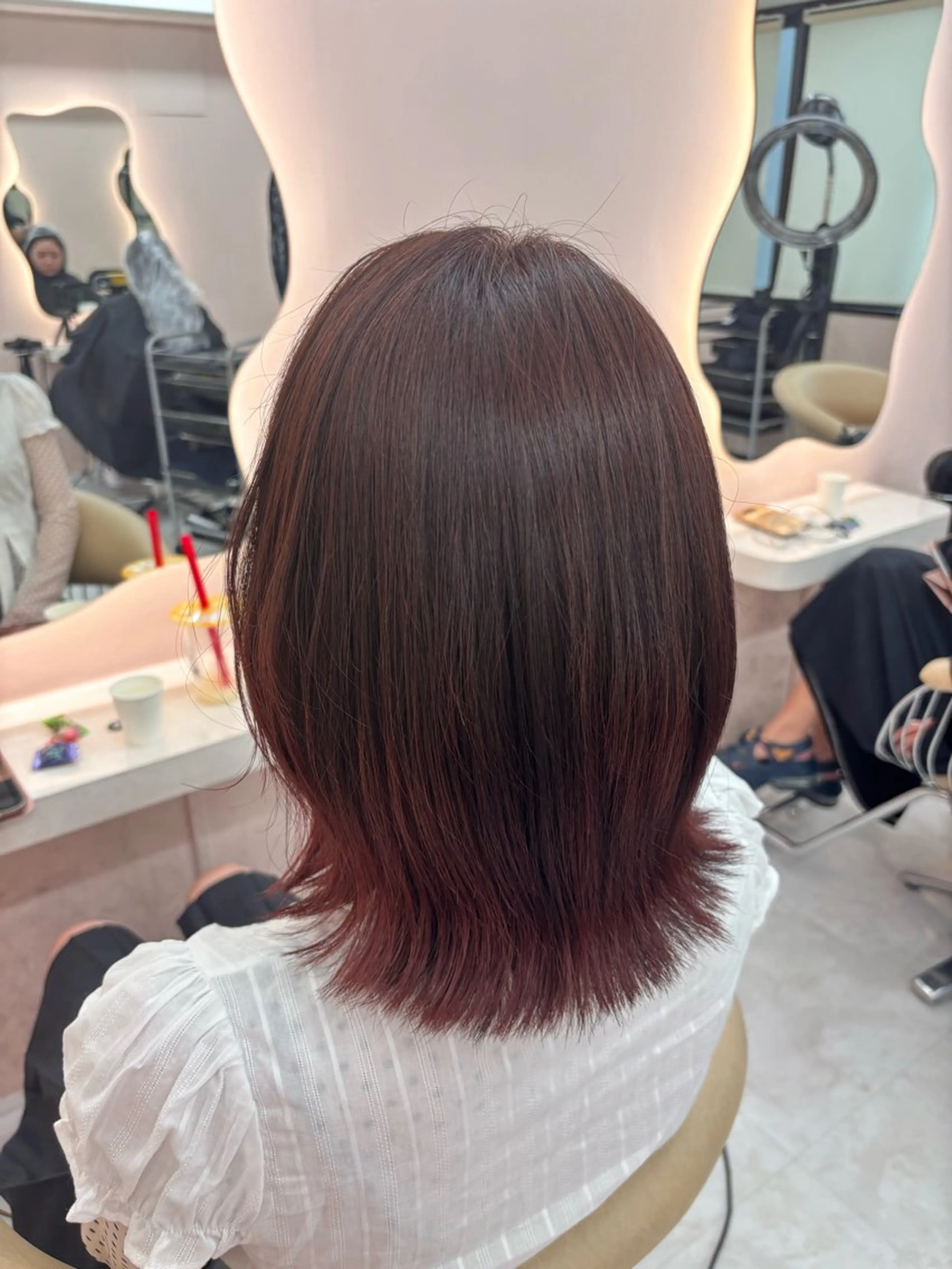 カラー ヘアカラー YOLO 渋谷 nanamiのヘアスタイル