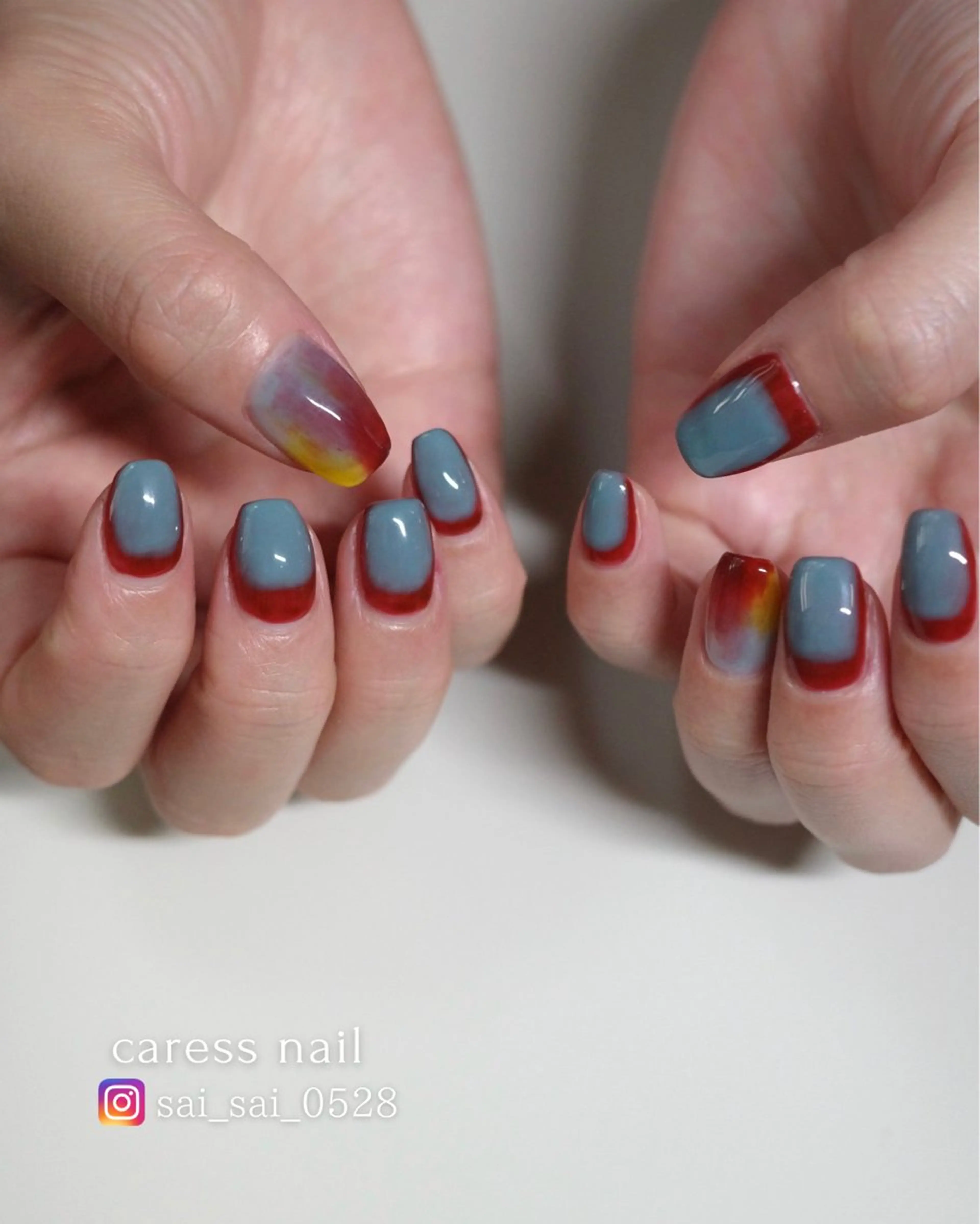 ネイル caress nail カレスネイル 代々木上原所属・カレスネイル さいのネイルデザイン