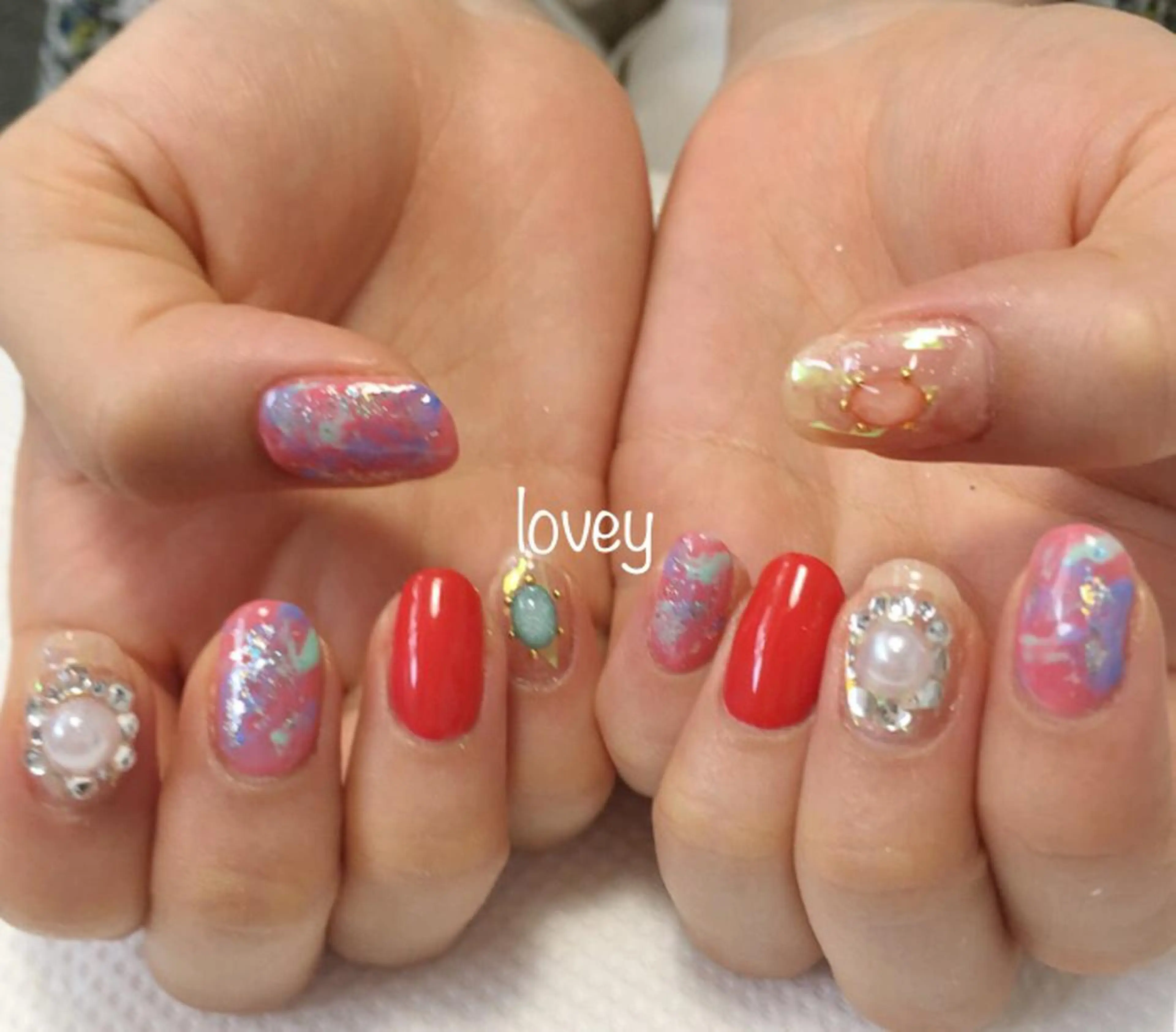 ネイル プライベートサロン loveyのネイルデザイン