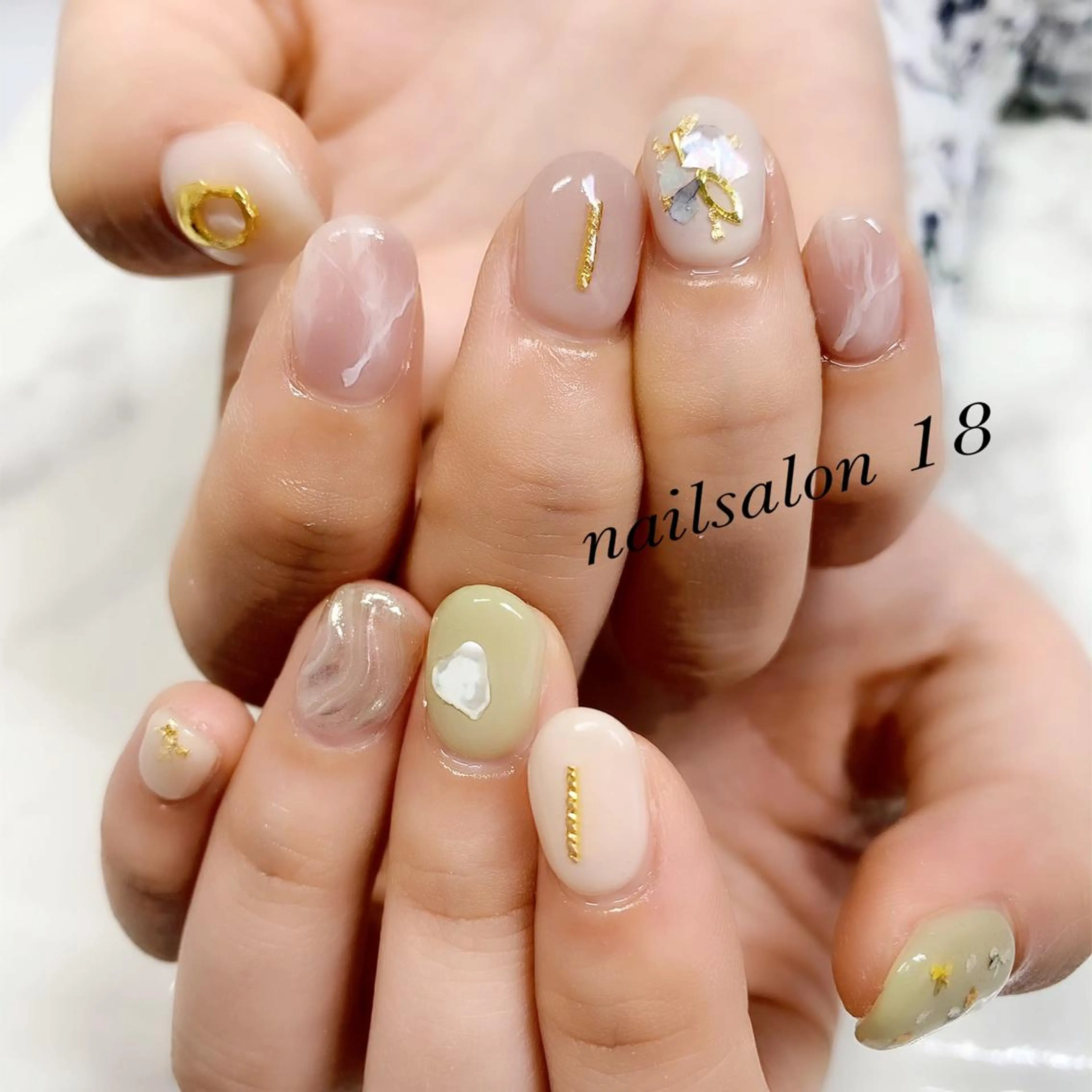 メンズ ネイル nail salon 18.のネイルデザイン
